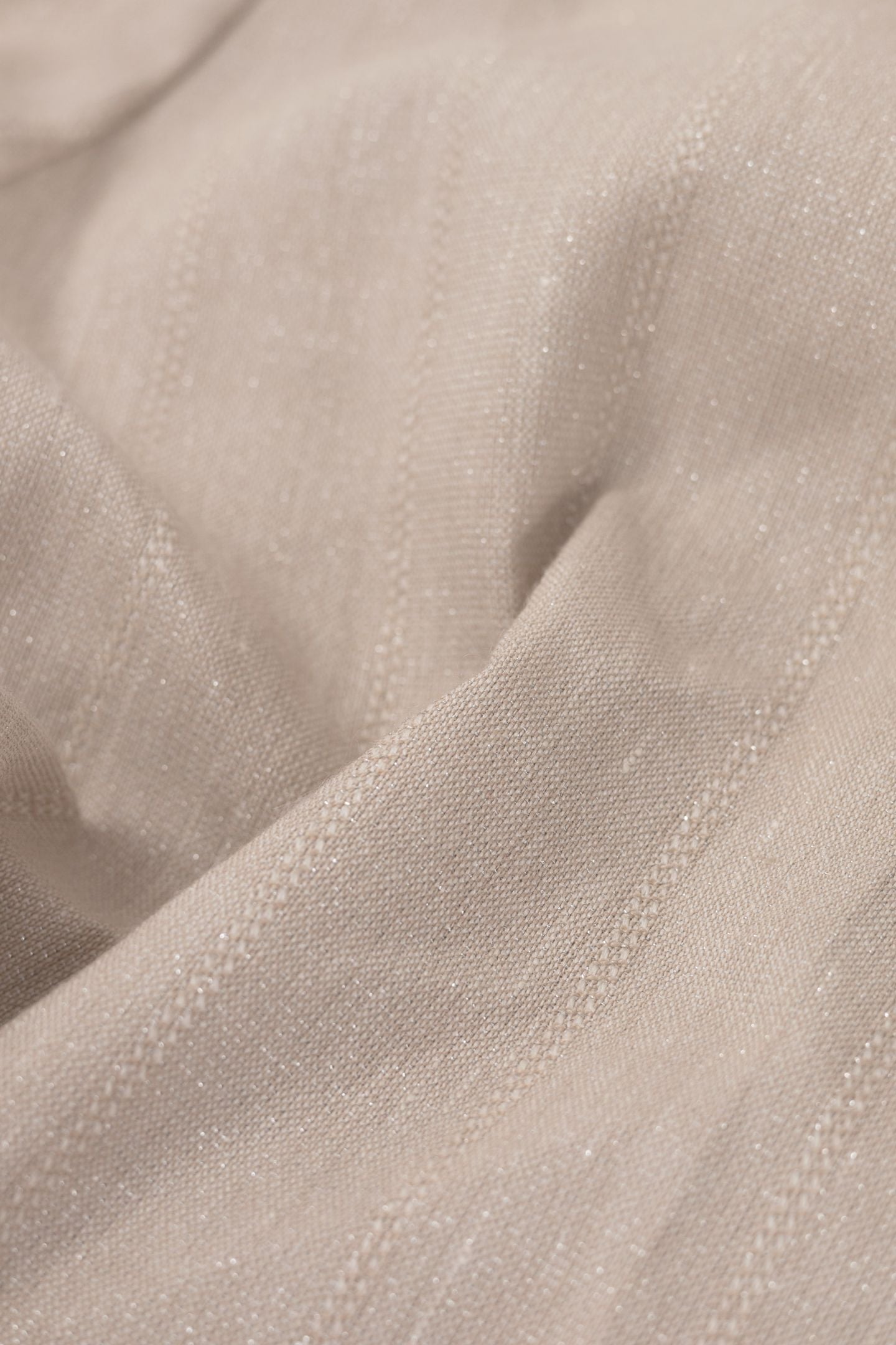 ECRU LUREX PINSTRIPE PATTERN SUIT PANTS ECRU 8