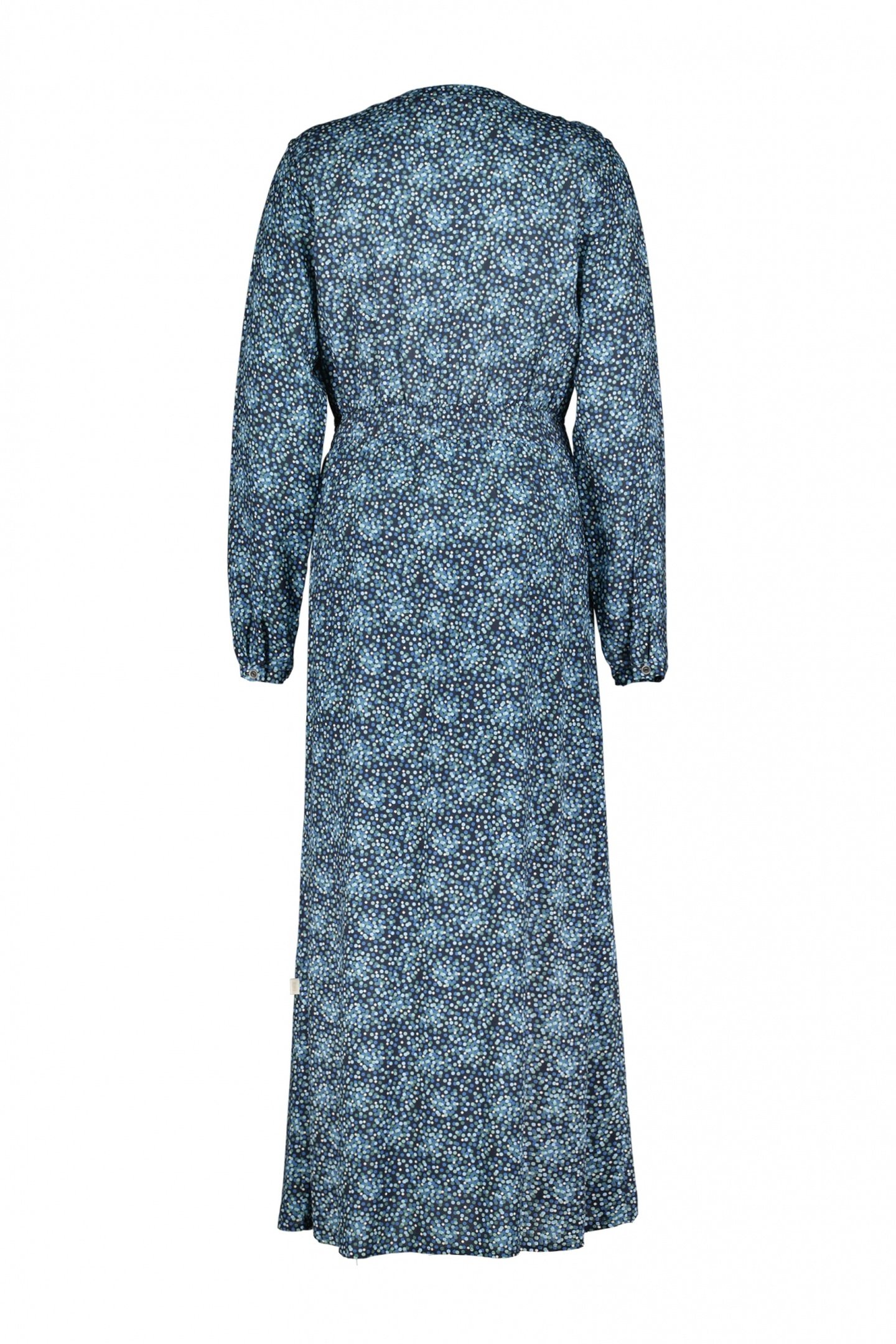 DRESS JOYFUL DARK BLUE FUJI XS PRINT 4