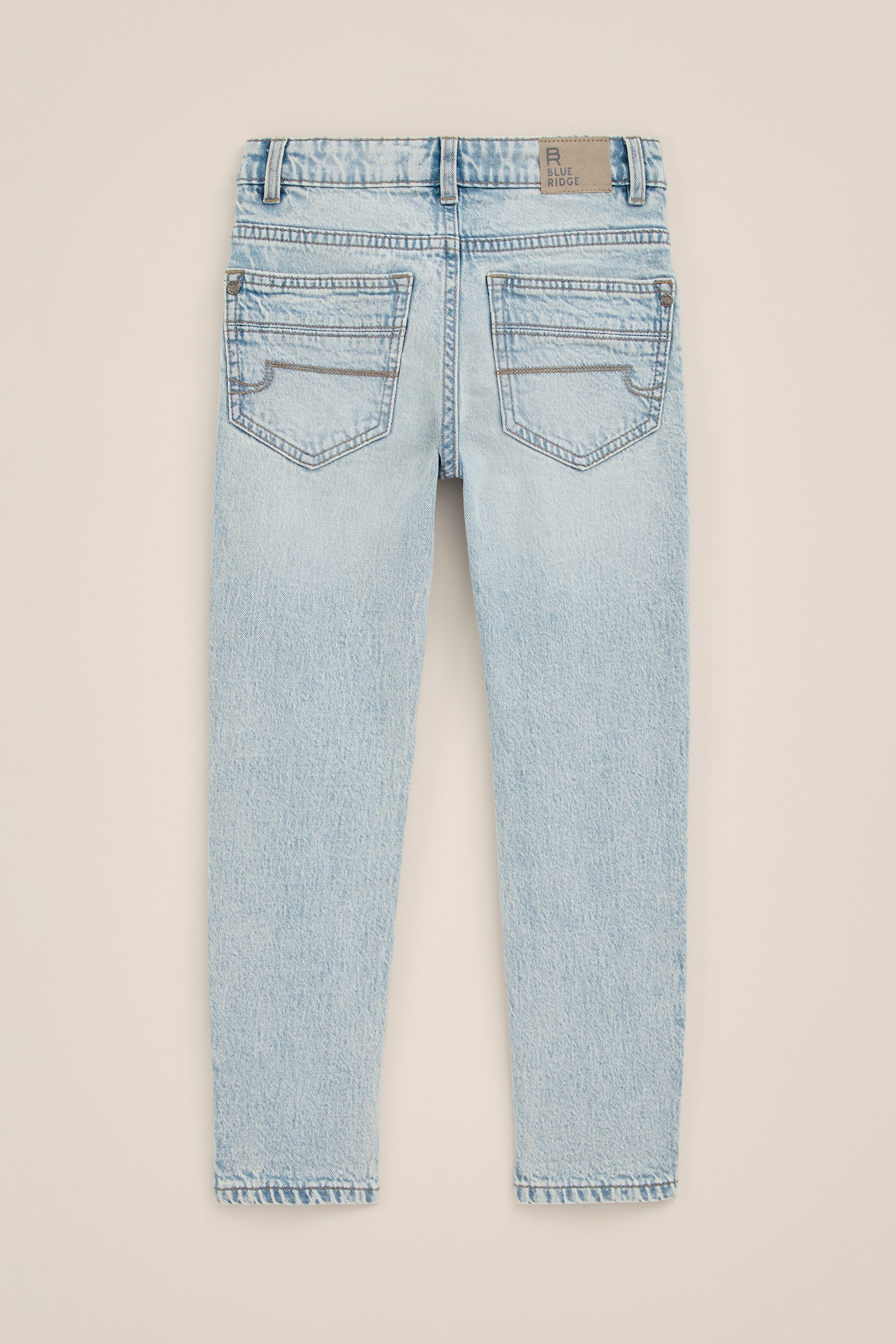 5-POCKET MID WAIST LIGHT BLUE 4