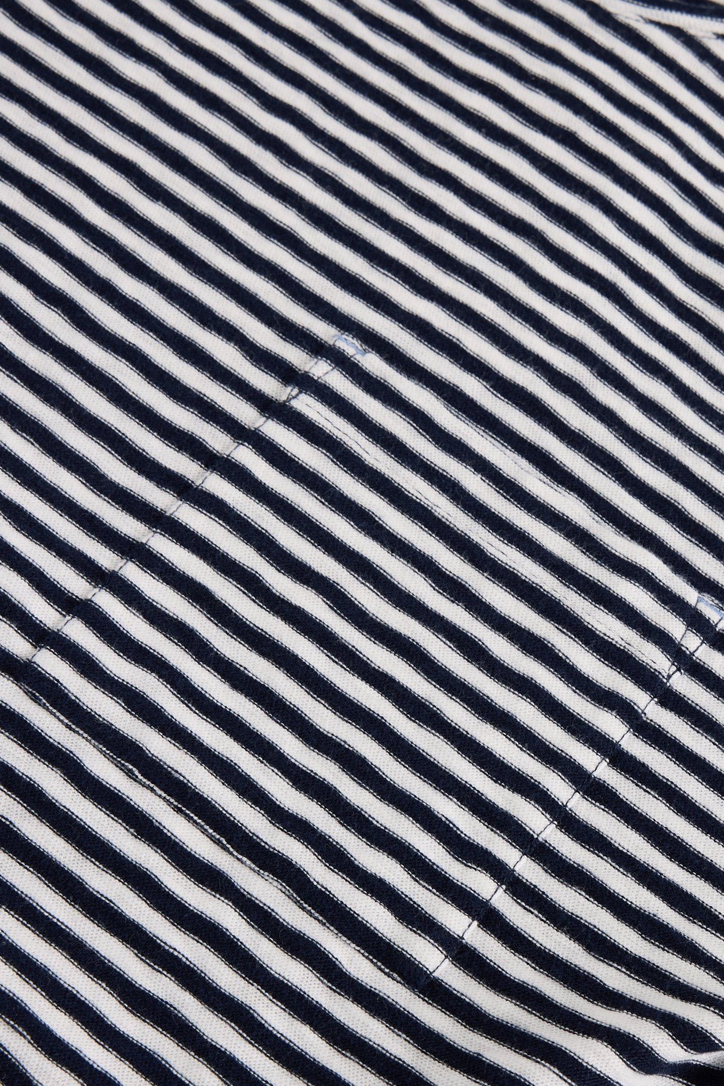 DEMI DOLMAN STRIPE TOP NAVY MULTI 5