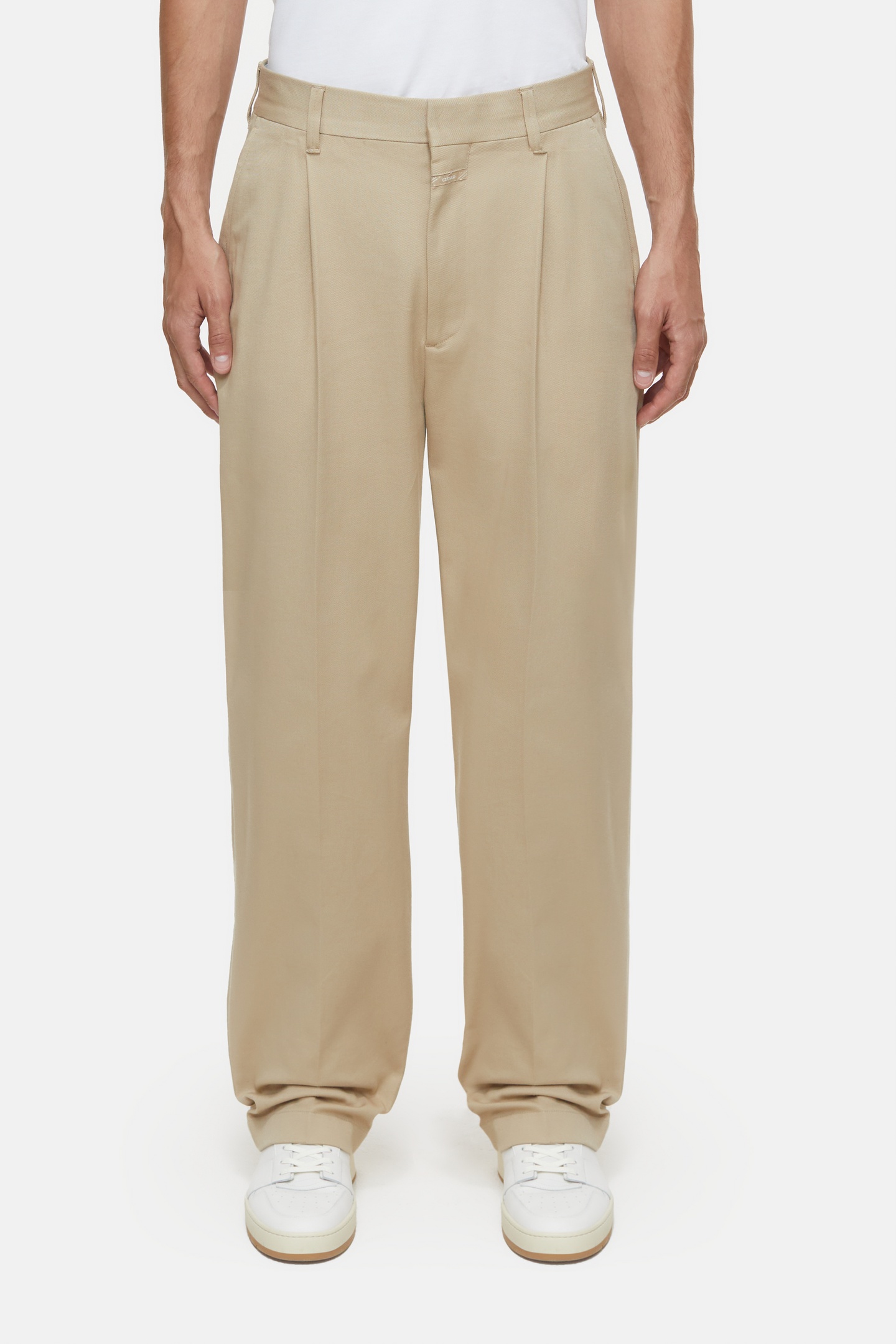 BLOMBERG WIDE PANTS URBAN BEIGE 1