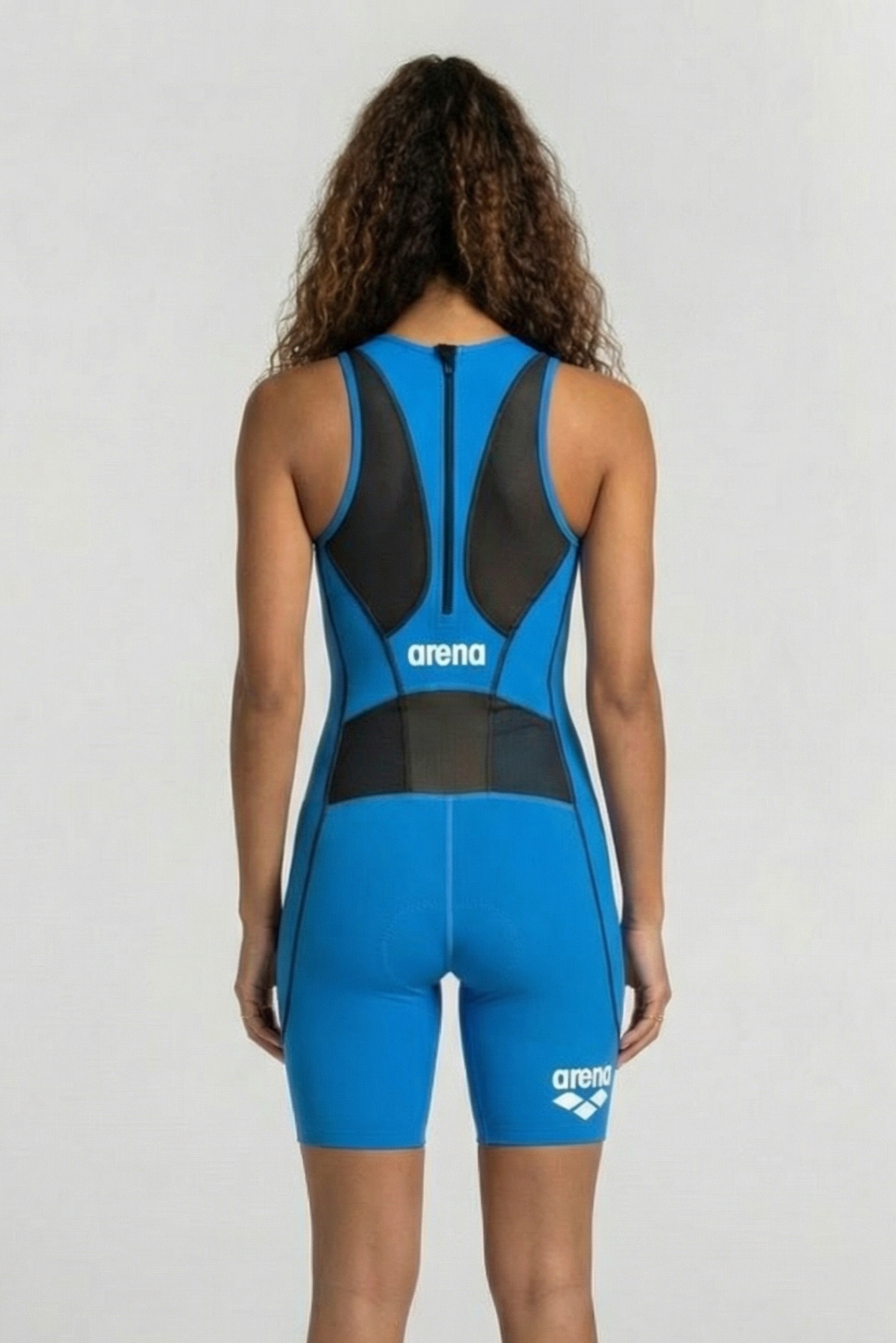 W TRISUIT ST REAR ZIP BRILLIANT BLUE 2