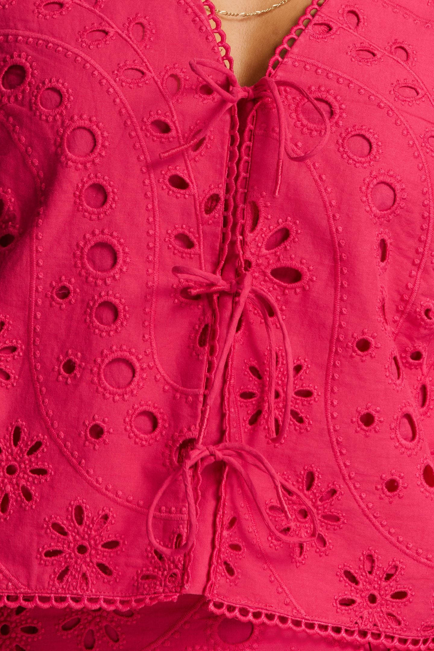 IMKE TOP PAISLEY BRODERIE RED PAISLEY BRODERIE 8