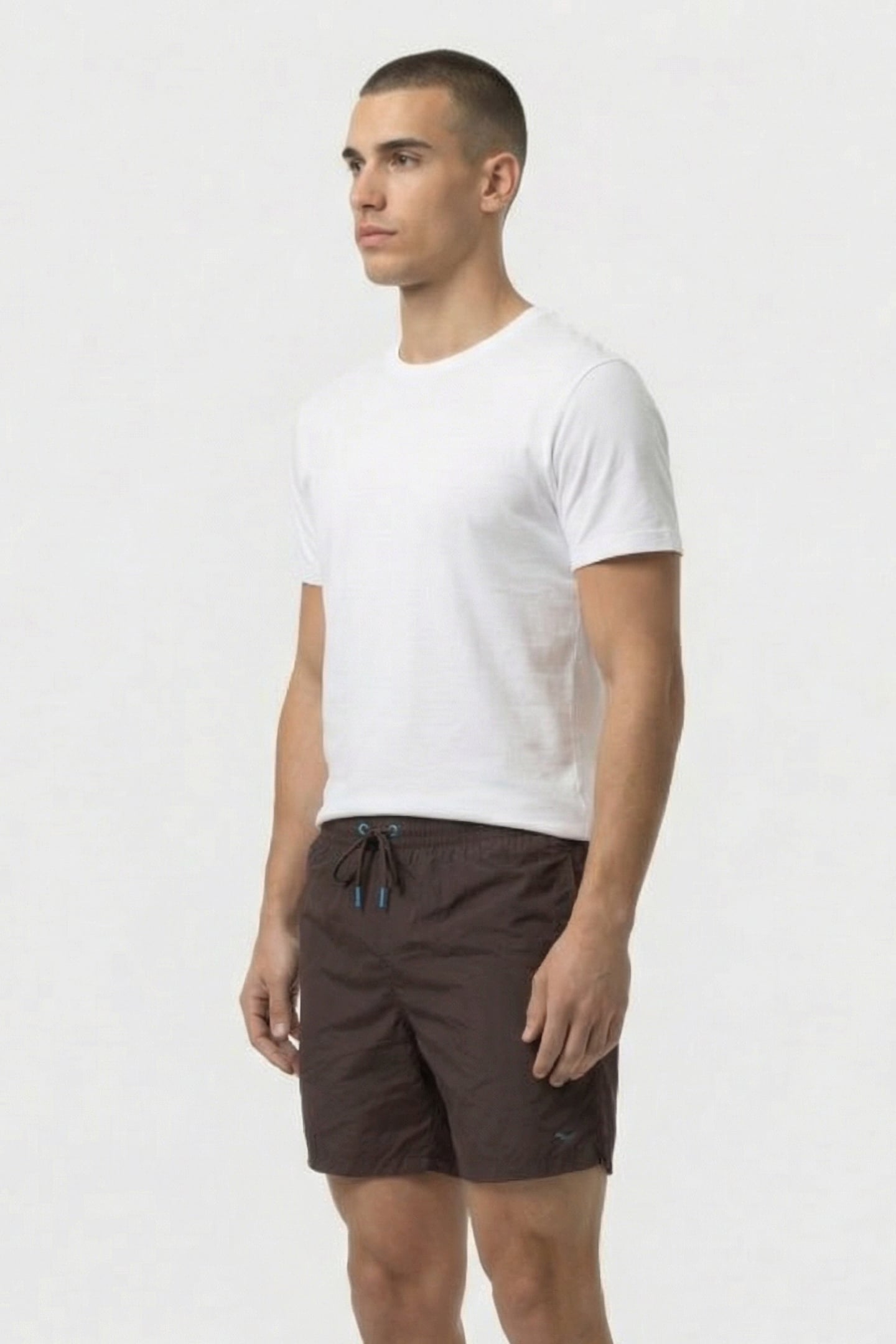 MEN'S ARENA BEACH BOXER SOLID SEPIA 3