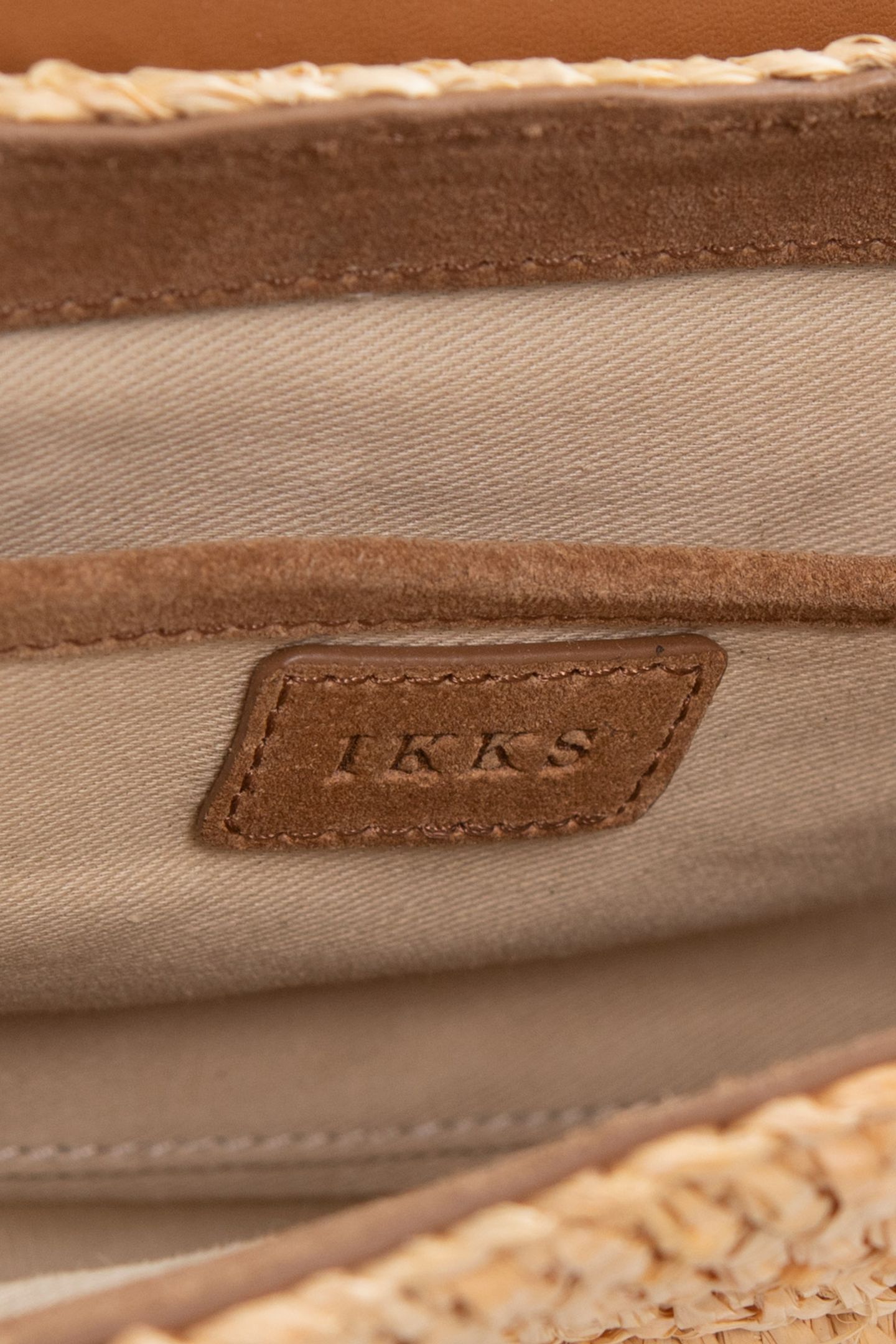 THE 111 BAMBOO BEACH CAMEL MIX RAFFIA AND SUEDE FOR WOMEN 12