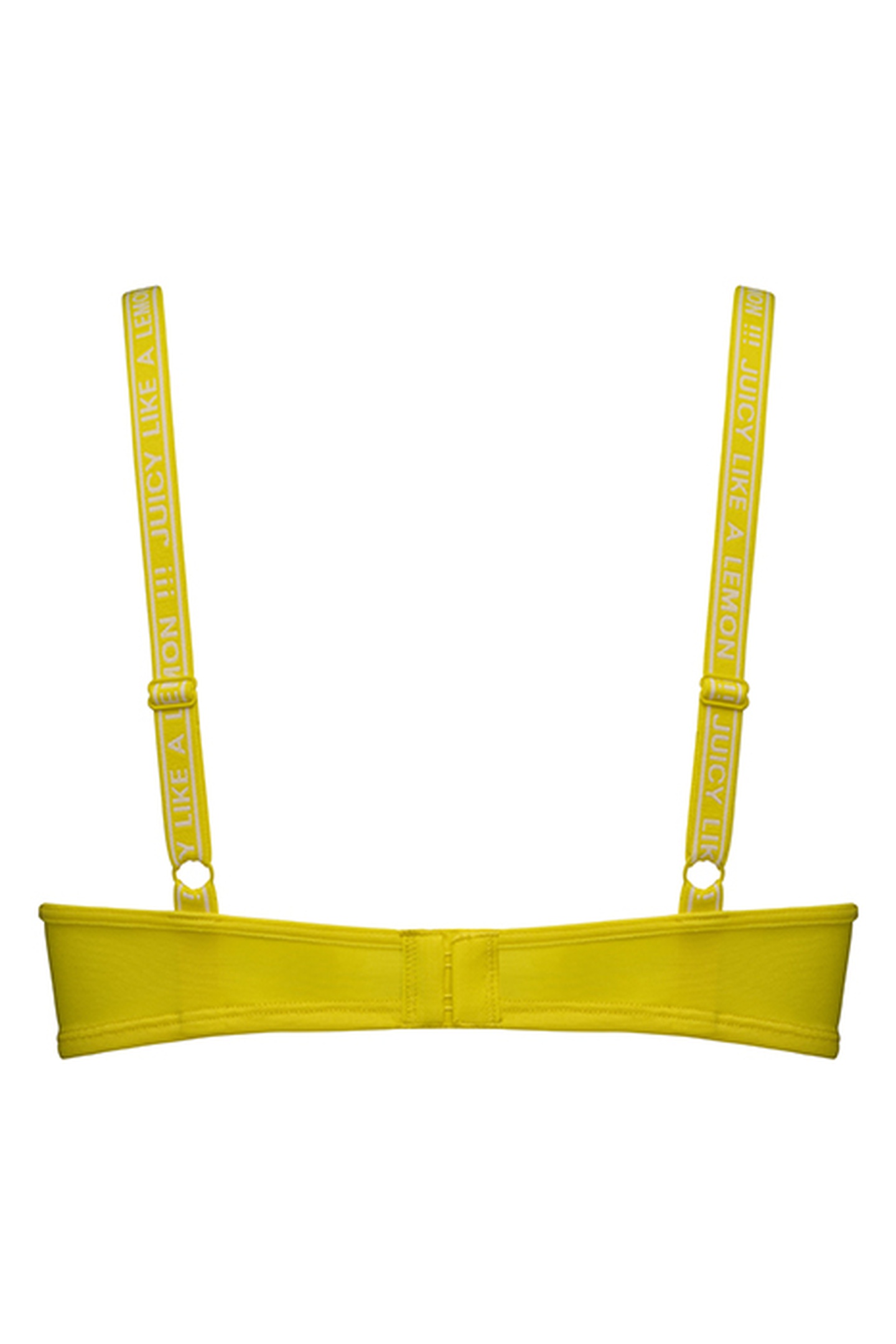 SPACE ODYSSEY CITRUS YELLOW LACE BALCONY BRA 4