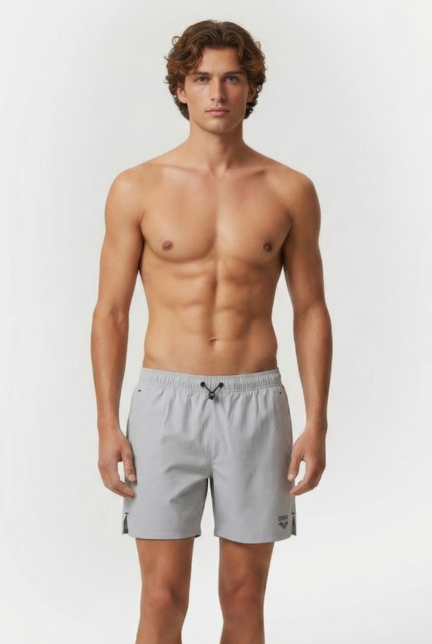 MEN'S ARENA EVO BEACH BOXER SOLID GREY SHADOW 1