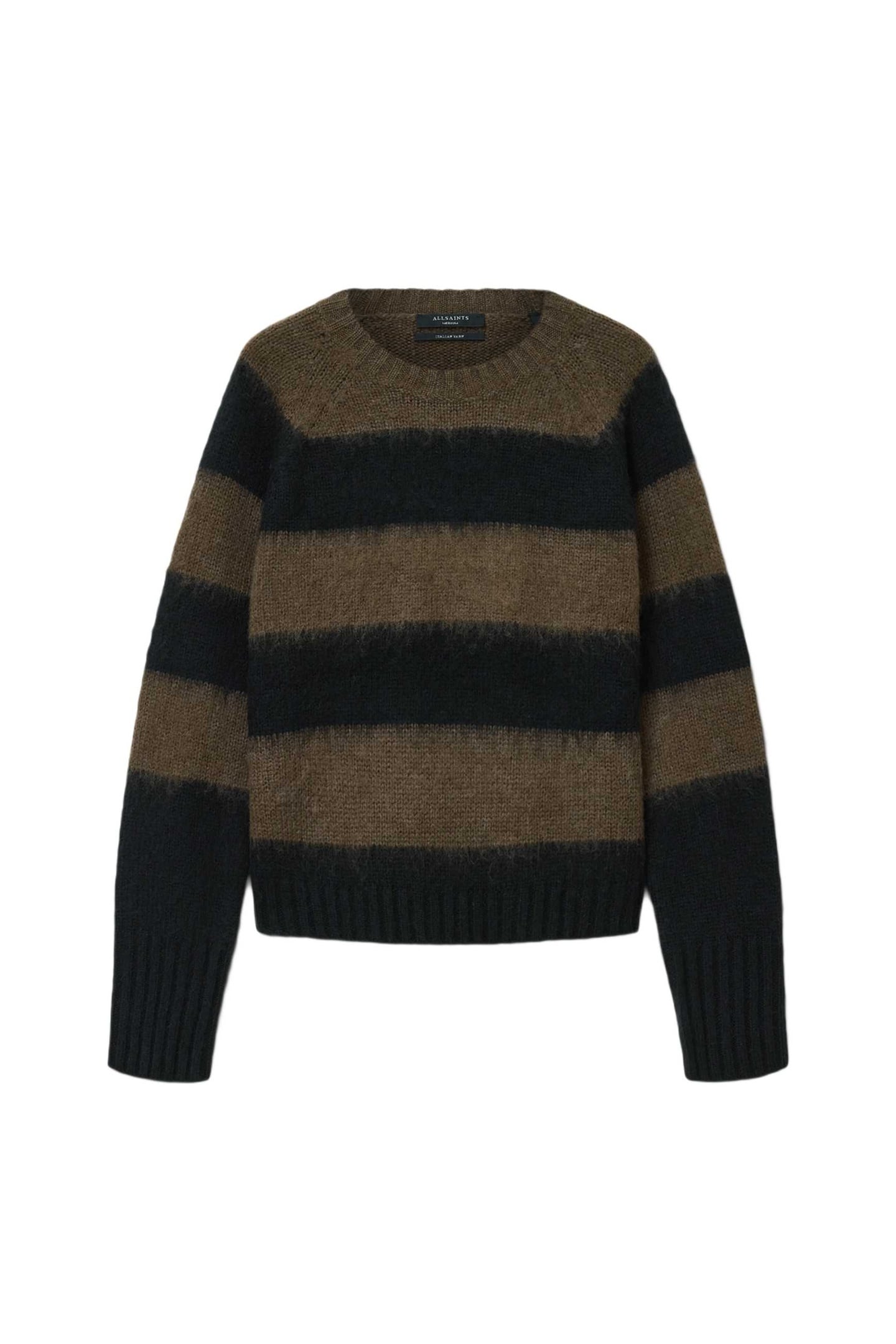 LOU JUMPER BLACK/GREEN 5