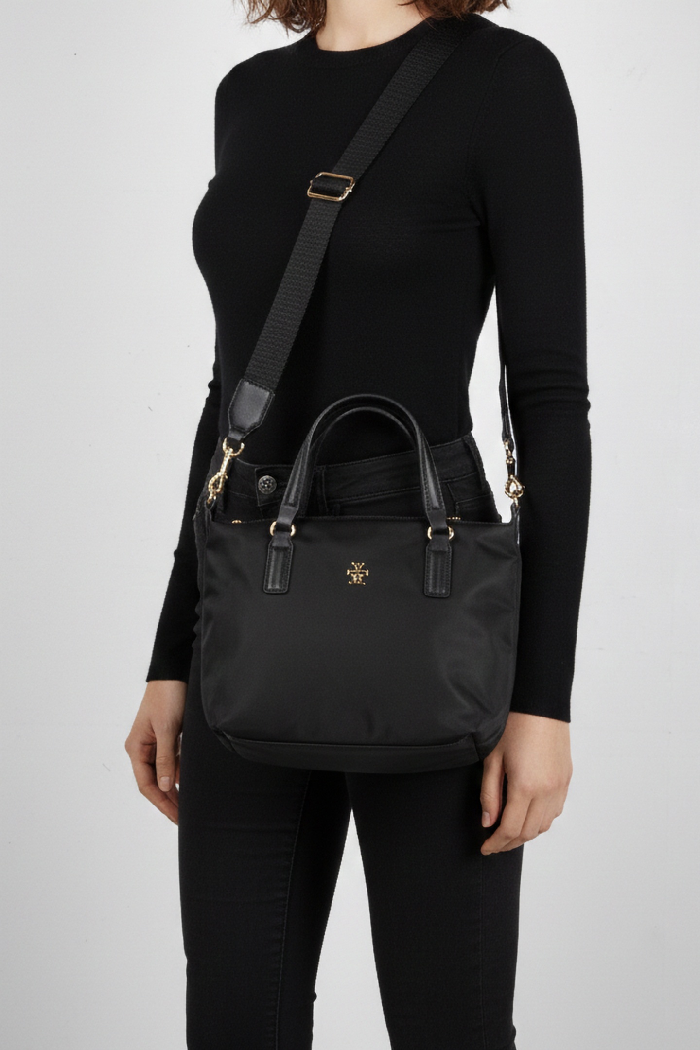 POPPY SMALL TOTE BLACK 1