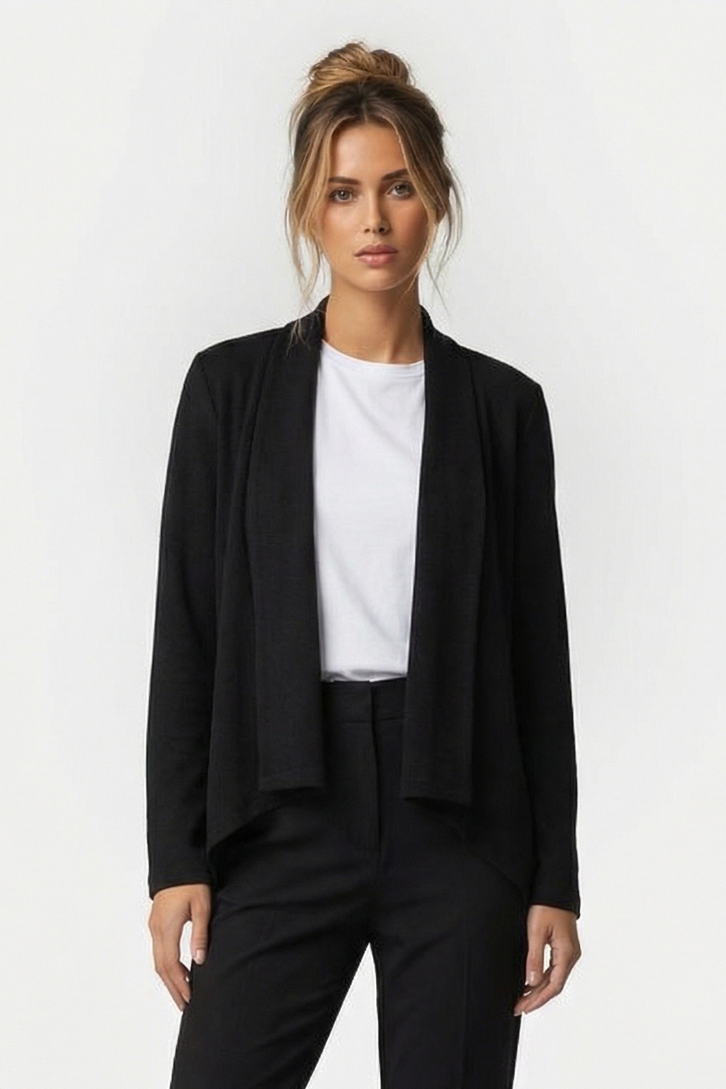 SUSTAINABLE JOSIE DRAPE FT JCT BLACK 1