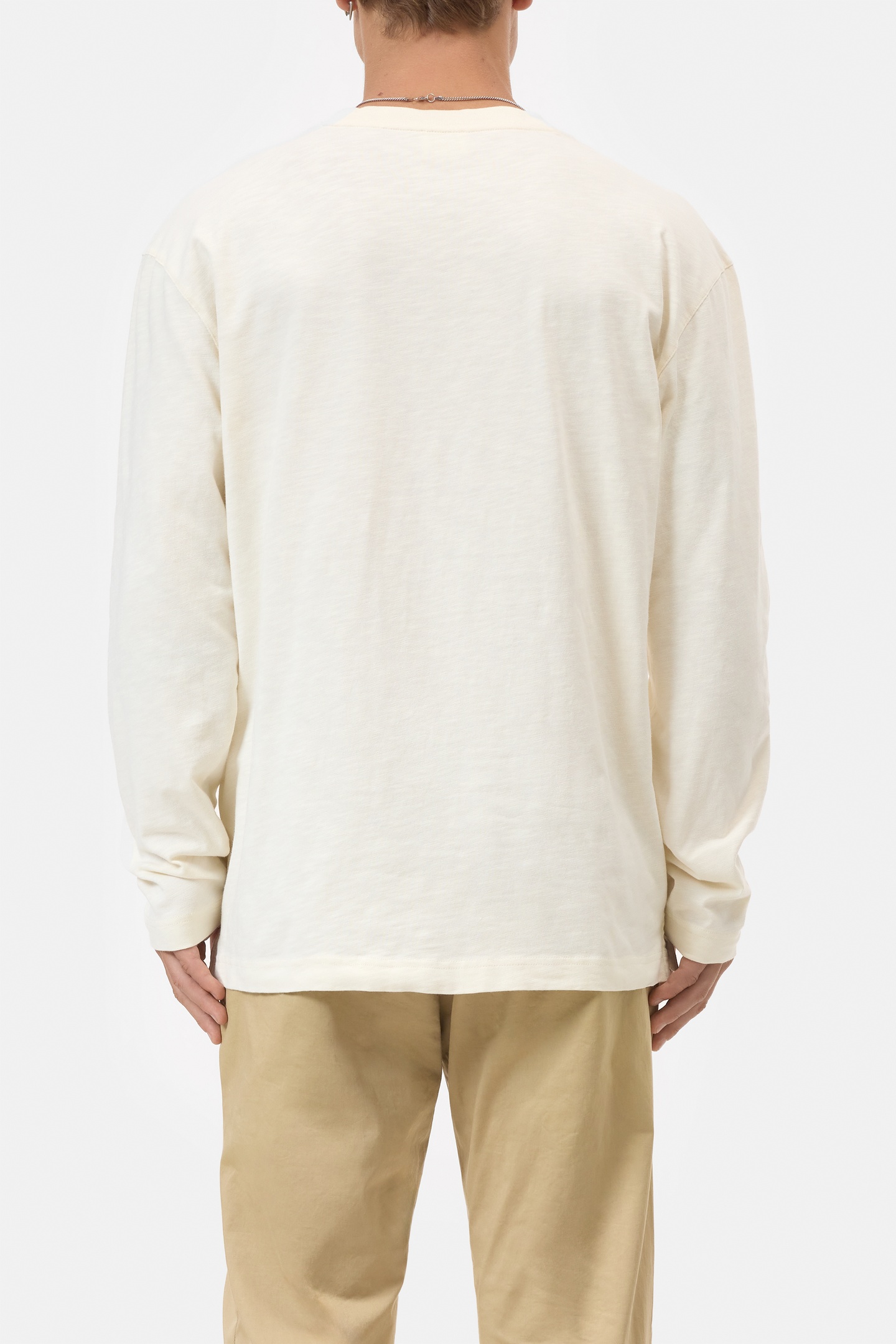 CLASSIC LONGSLEEVE T-SHIRTS IVORY 3