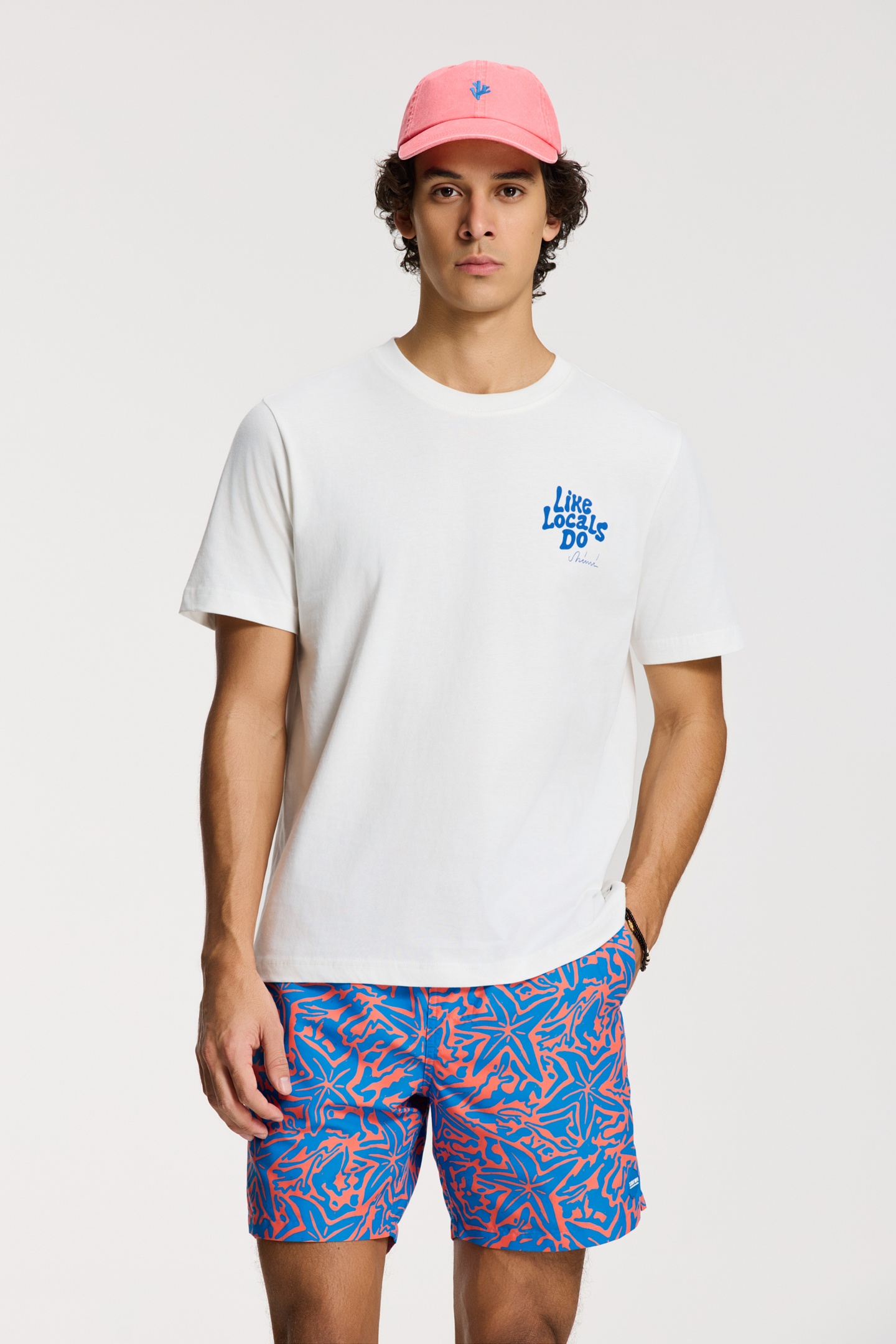 LIAM REGULAR T-SHIRT LIKE LOCALS DO WHITE 3