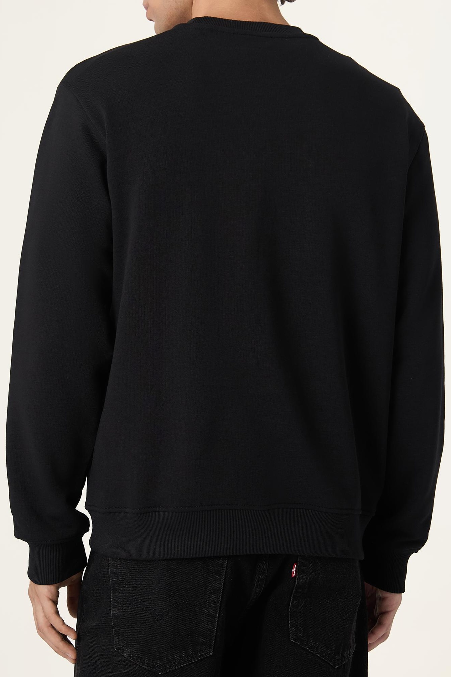 PARELLA RELAXED GRAPHIC SWEATSHIRT BLACK 3