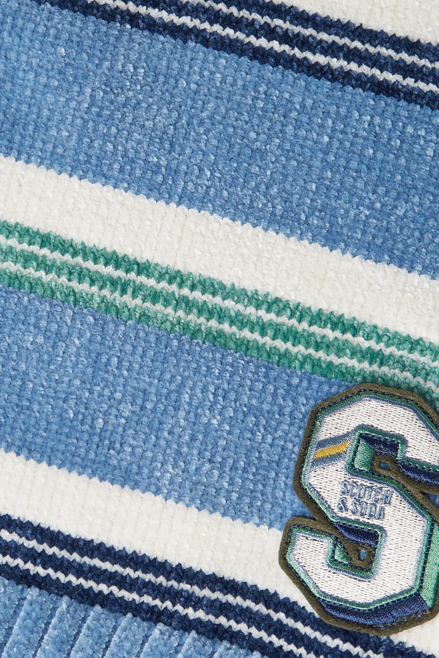 BOYS CREWNECK SWEATER SKY/PEWTER 3