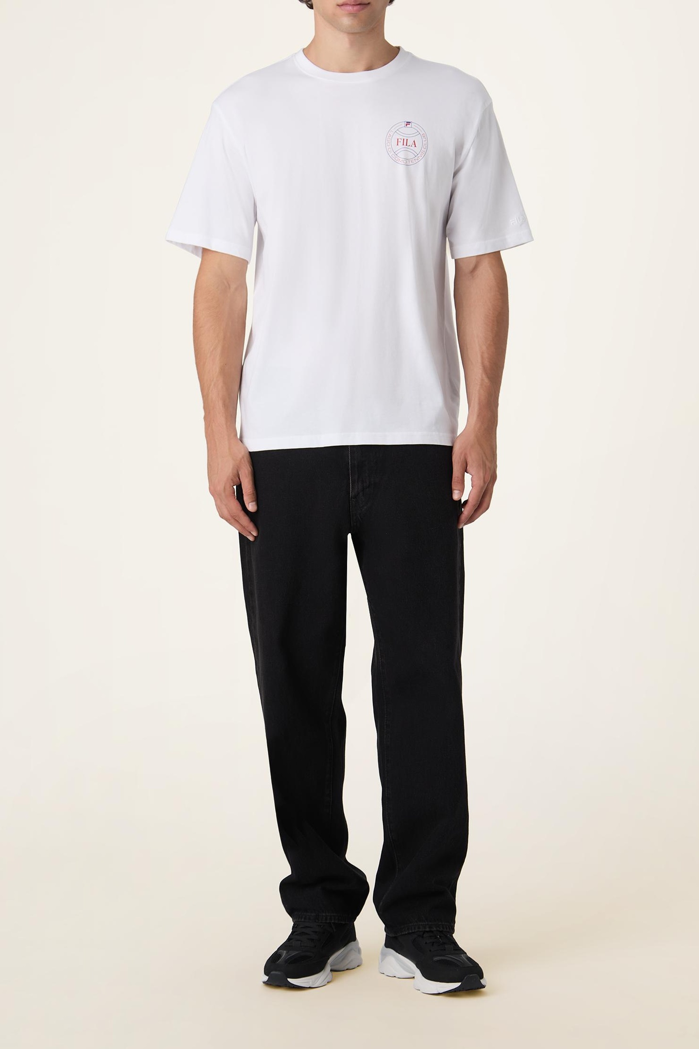 PARELLA LOOSE GRAPHIC T-SHIRT BRIGHT WHITE 2