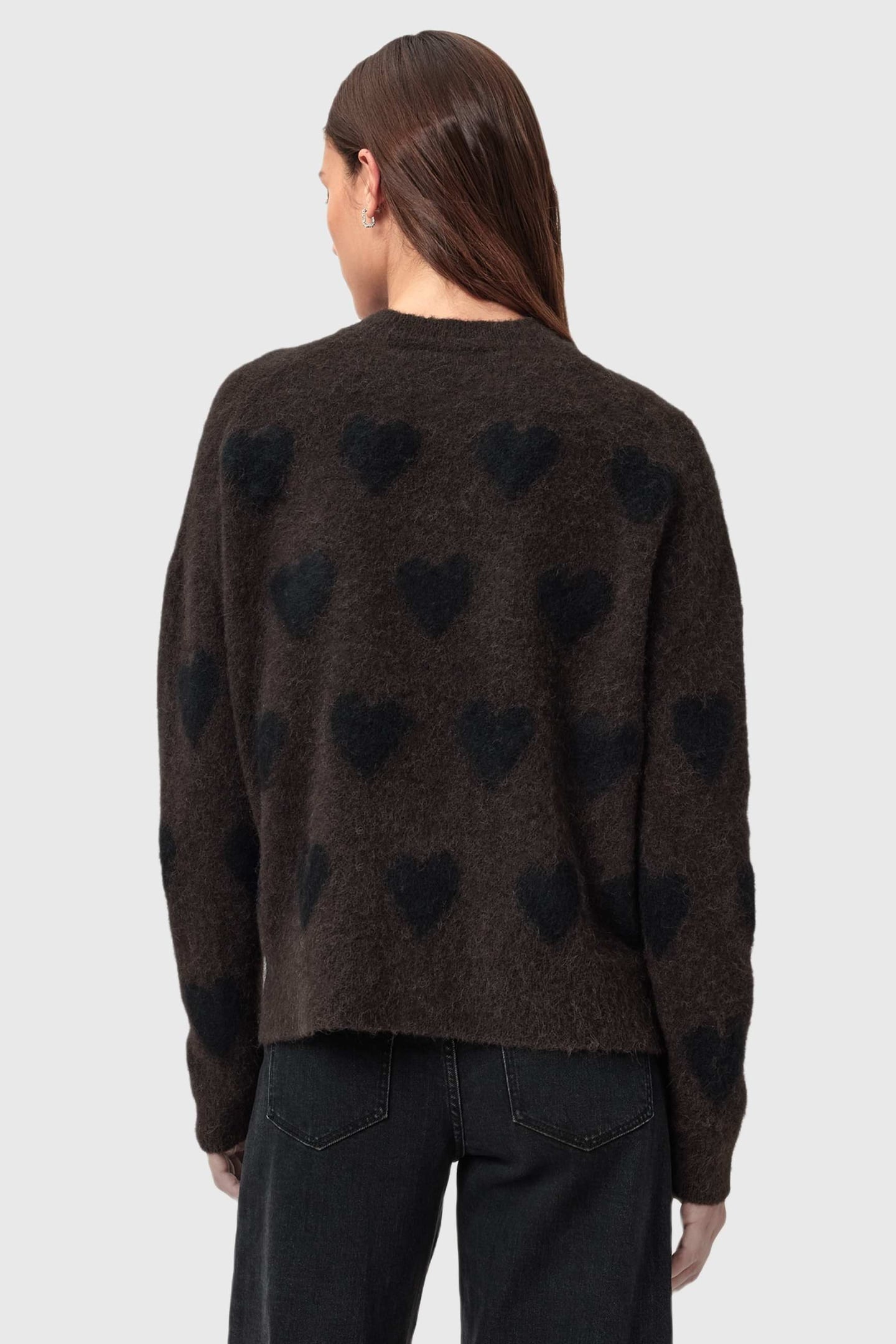 AMORA JUMPER OXBLOOD RED/BLACK 4