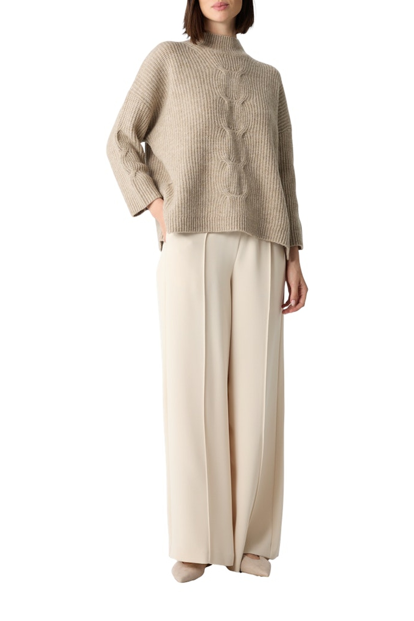 COMMA PULLOVER BROWN 2