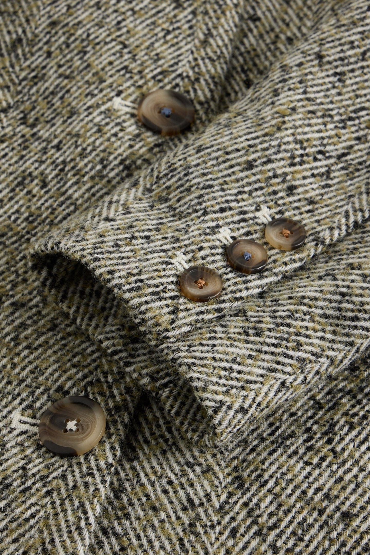 KARLA TWEED WOOL BLEND COAT GREY MULTI 3