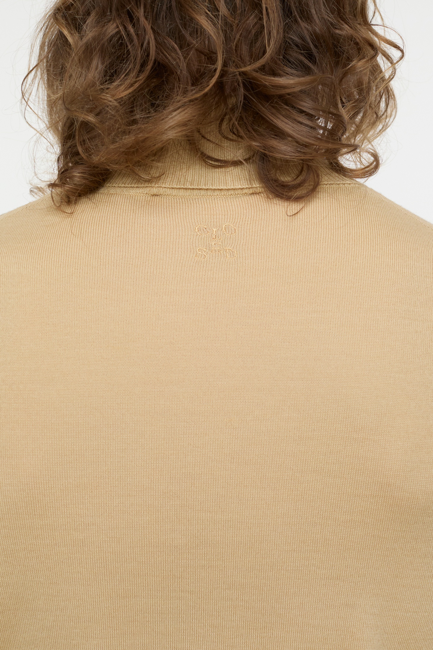 TURTLE-NECK JUMPER KNITS PEANUTBUTTER 3