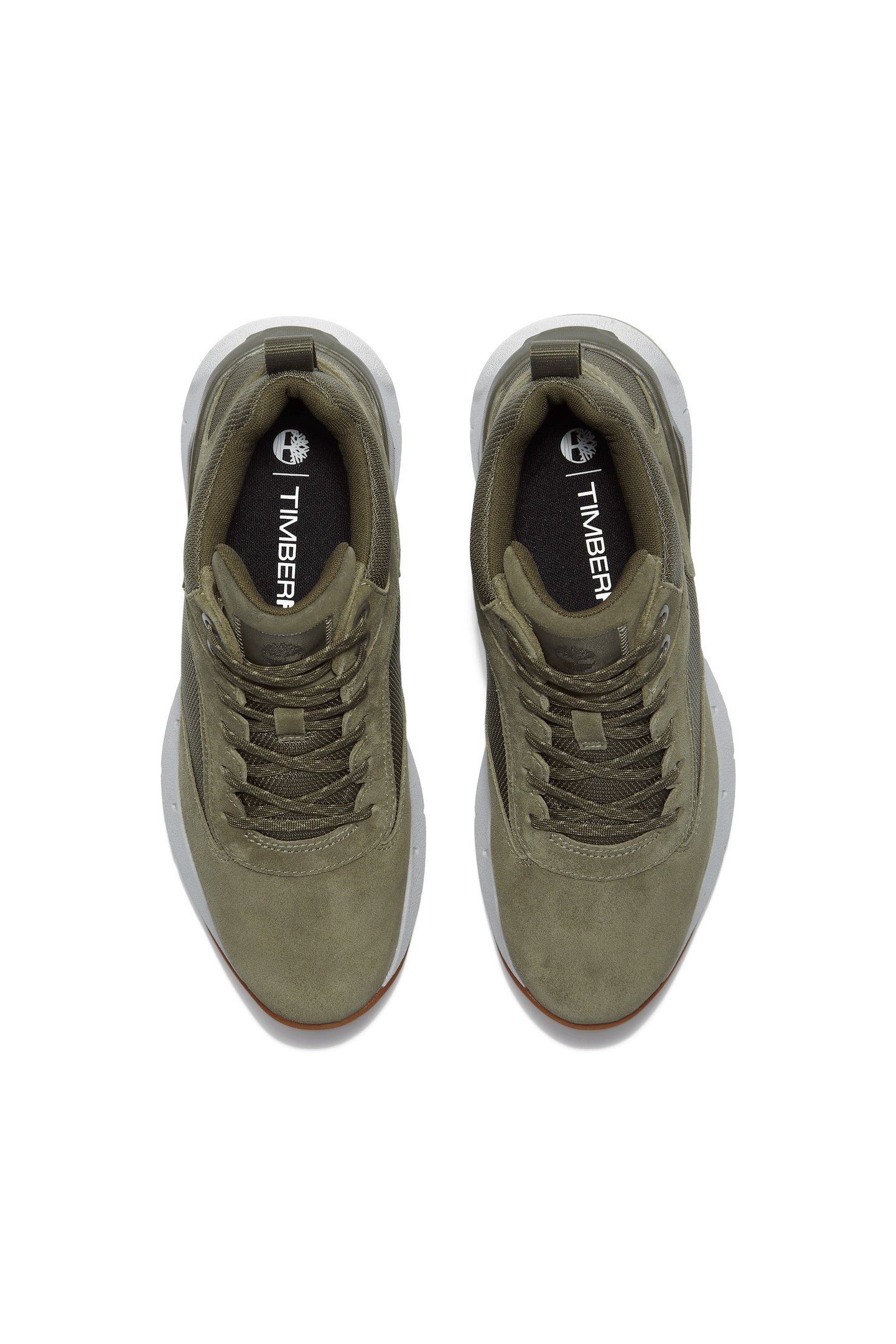 VOYAGER PARK MID LACE UP SNEAKER DARK GREEN SUEDE 8