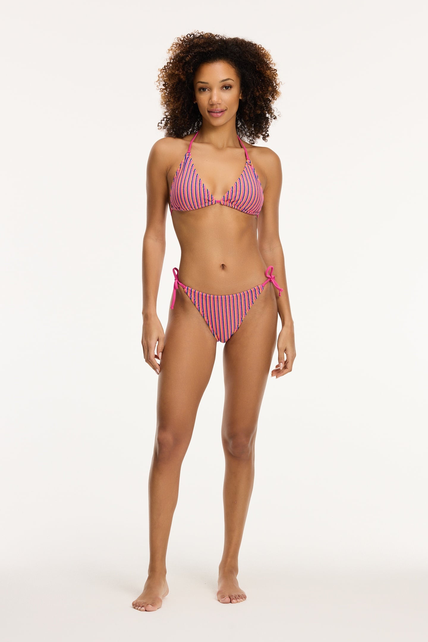LIZ BIKINI SET RESORT STRIPE PINK RESORT STRIPE 1