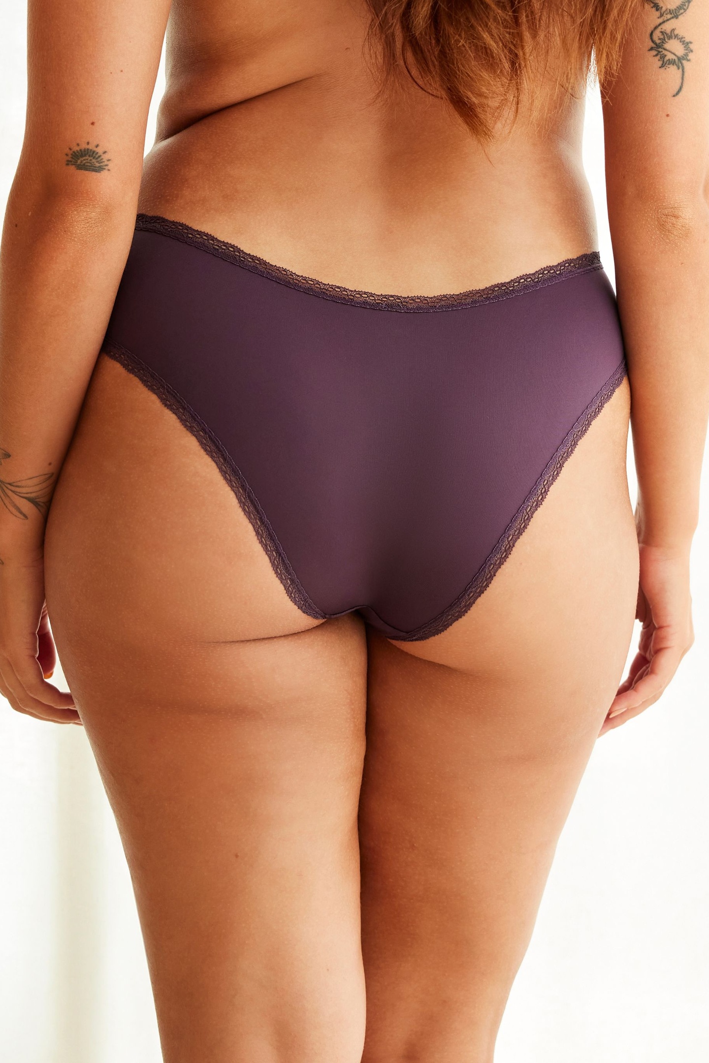 SHORTY SASJA AUBERGINE 3
