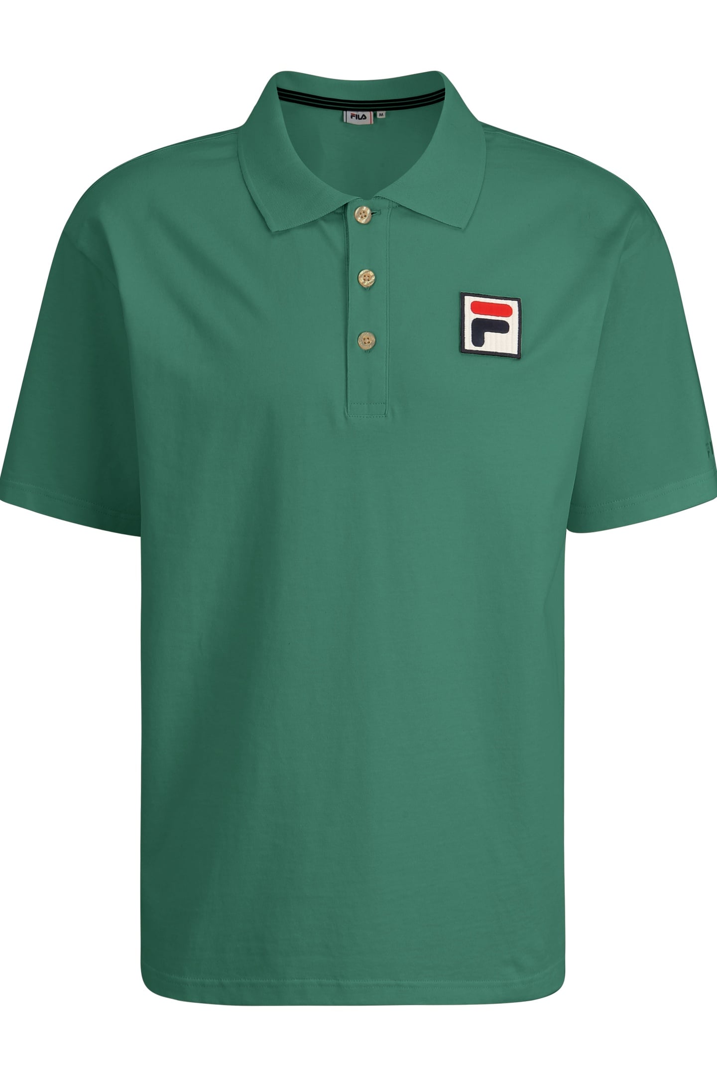 UNISEX BURFORD LOOSE POLO FIR 5