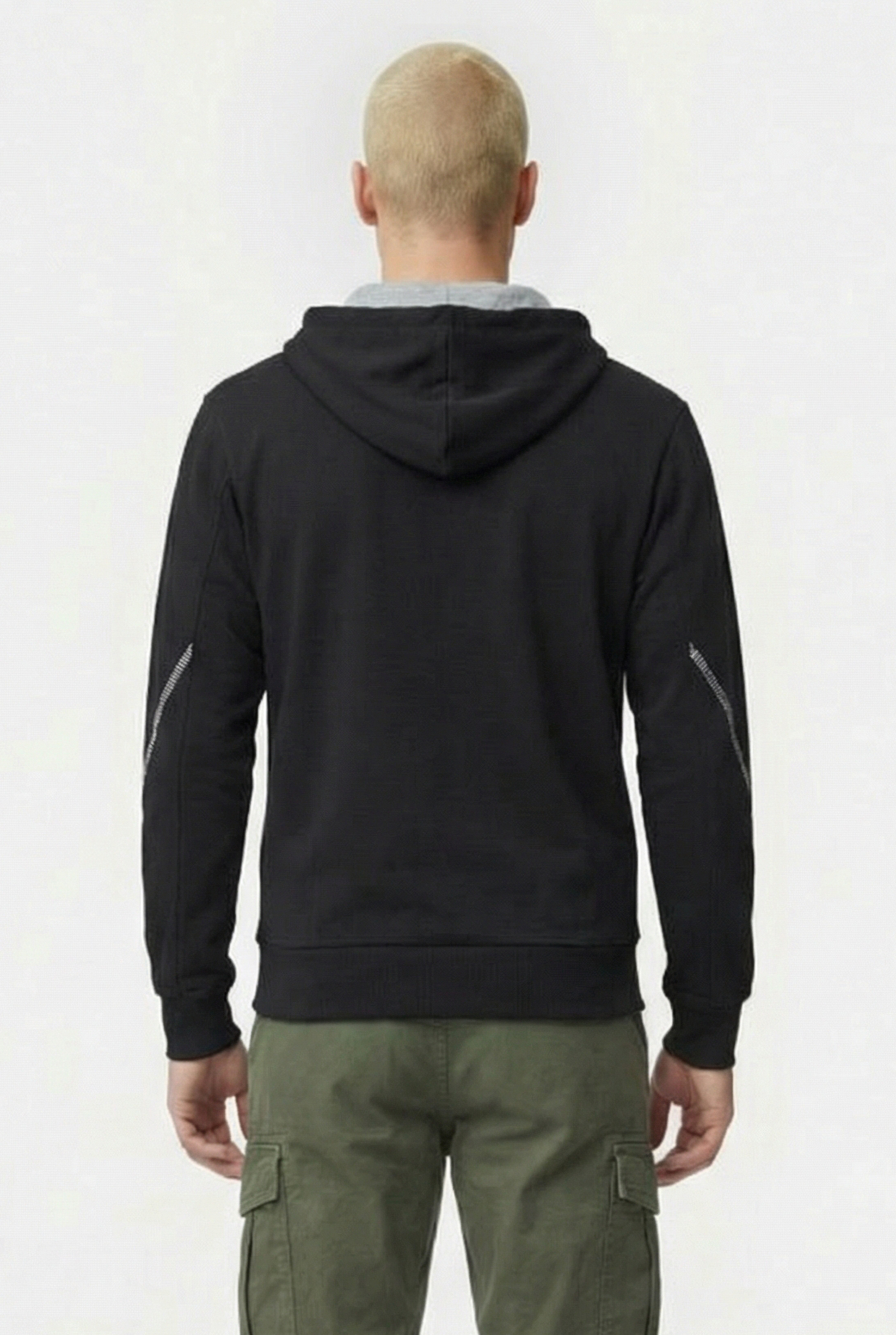 UNISEX TL HOODED JACKET BLACK 4