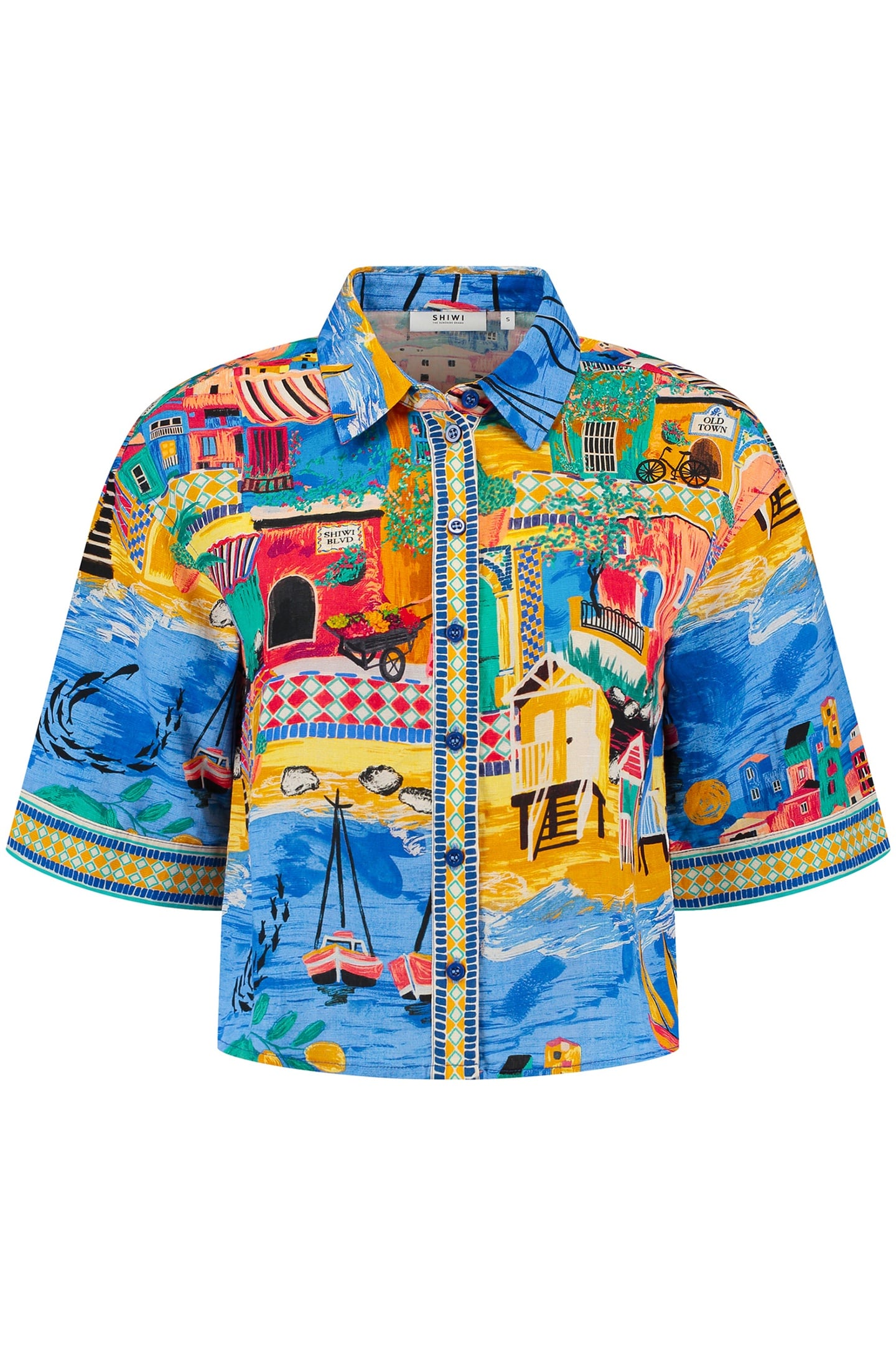 EMILY BLOUSE SHIWI ISLAND MULTI BRIGHT SHIWI ISLAND 6