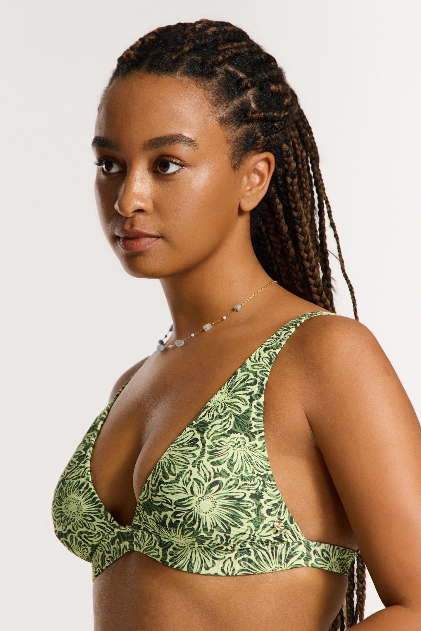 AMY BIKINI SET DAISY BOUQUET GREEN DAISY BOUQUET 6