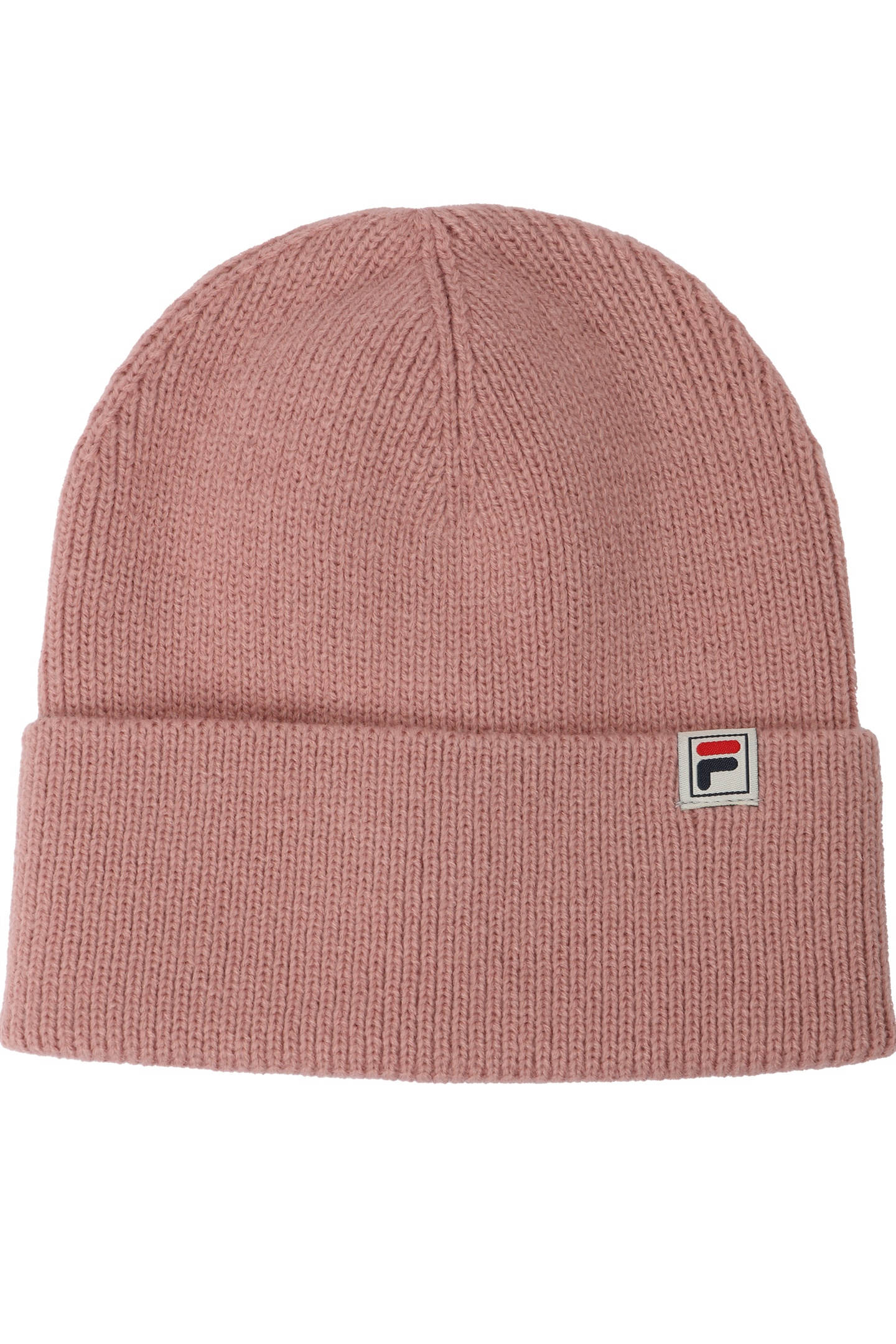 UNISEX MILANO MID HEIGHT LOGO KNIT BEANIE PALE MAUVE 2