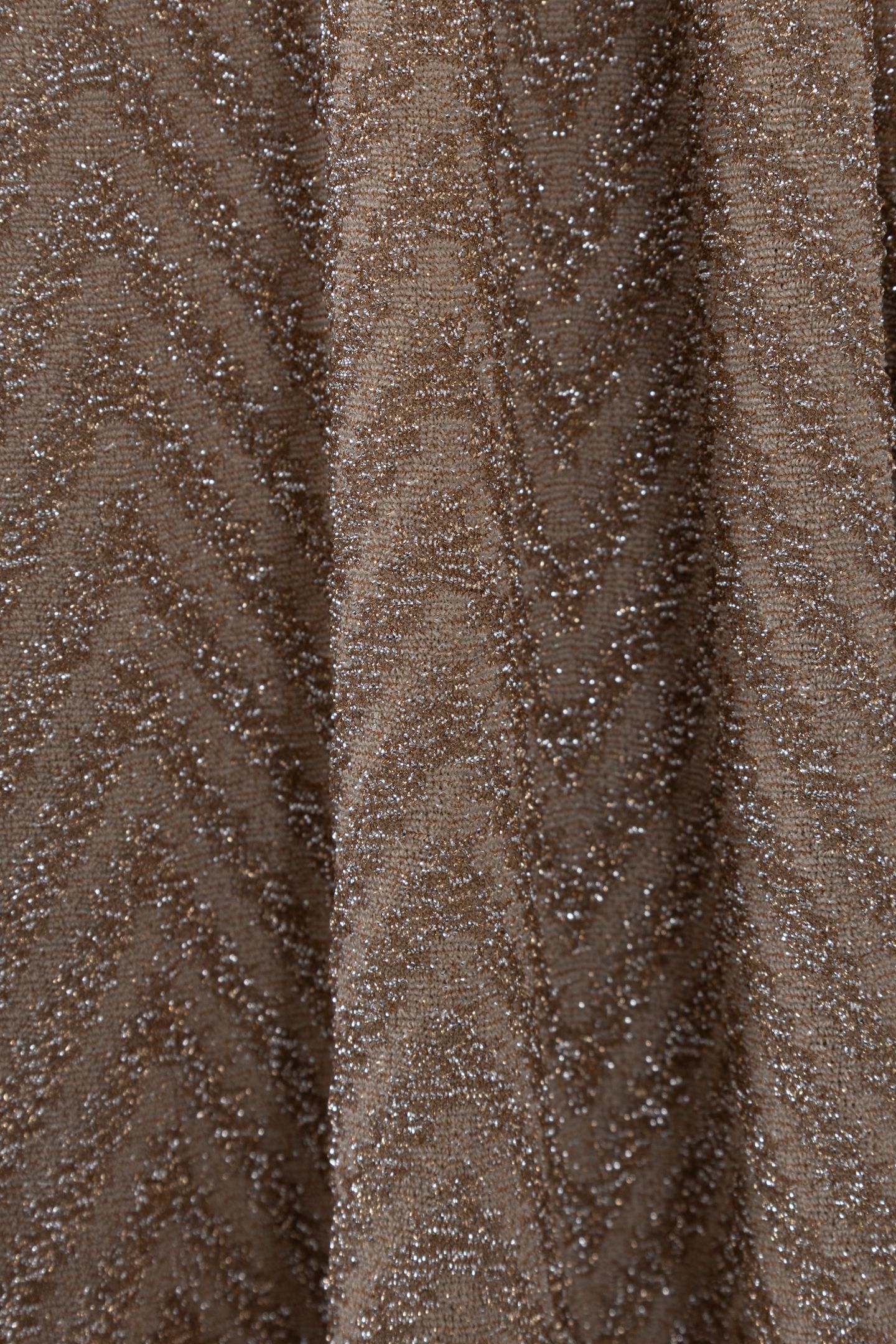 HERRINGBONE PATTERN GOLD JUMPSUIT 7