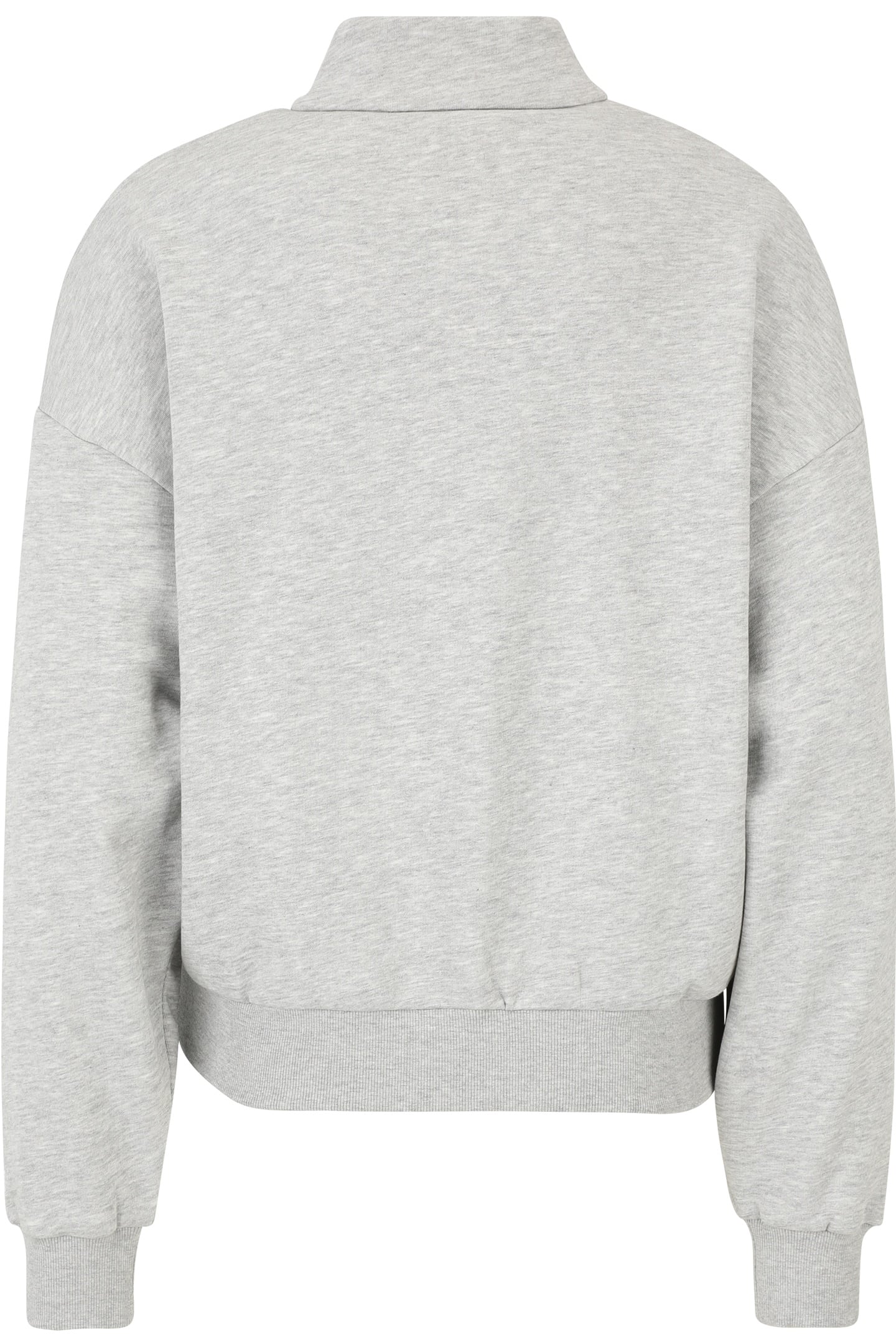 LACHY OVERSIZED HALF ZIP SWEATER LIGHT GREY MELANGE 6