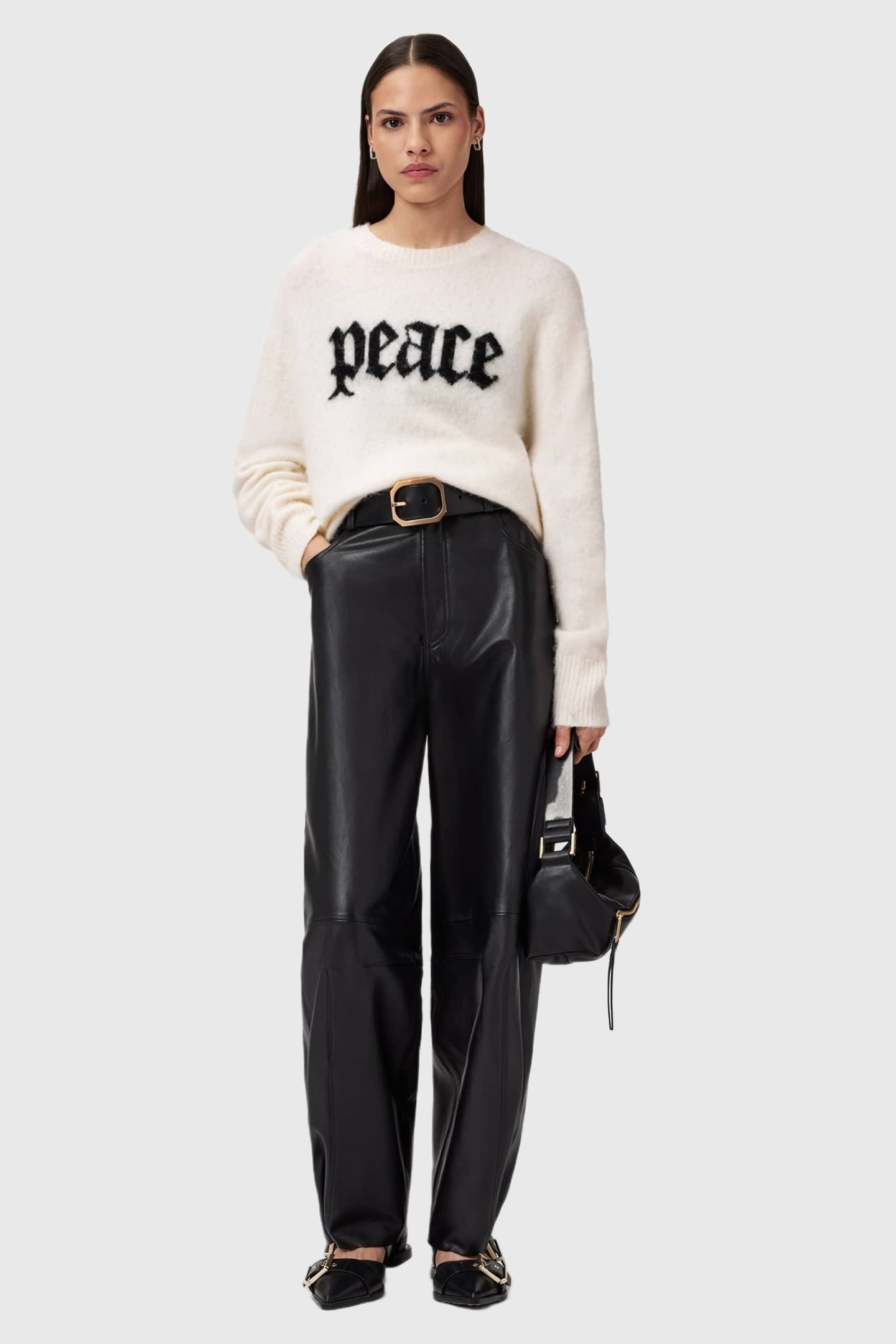 PEACE CREW CHALK WHITE/BLACK 3