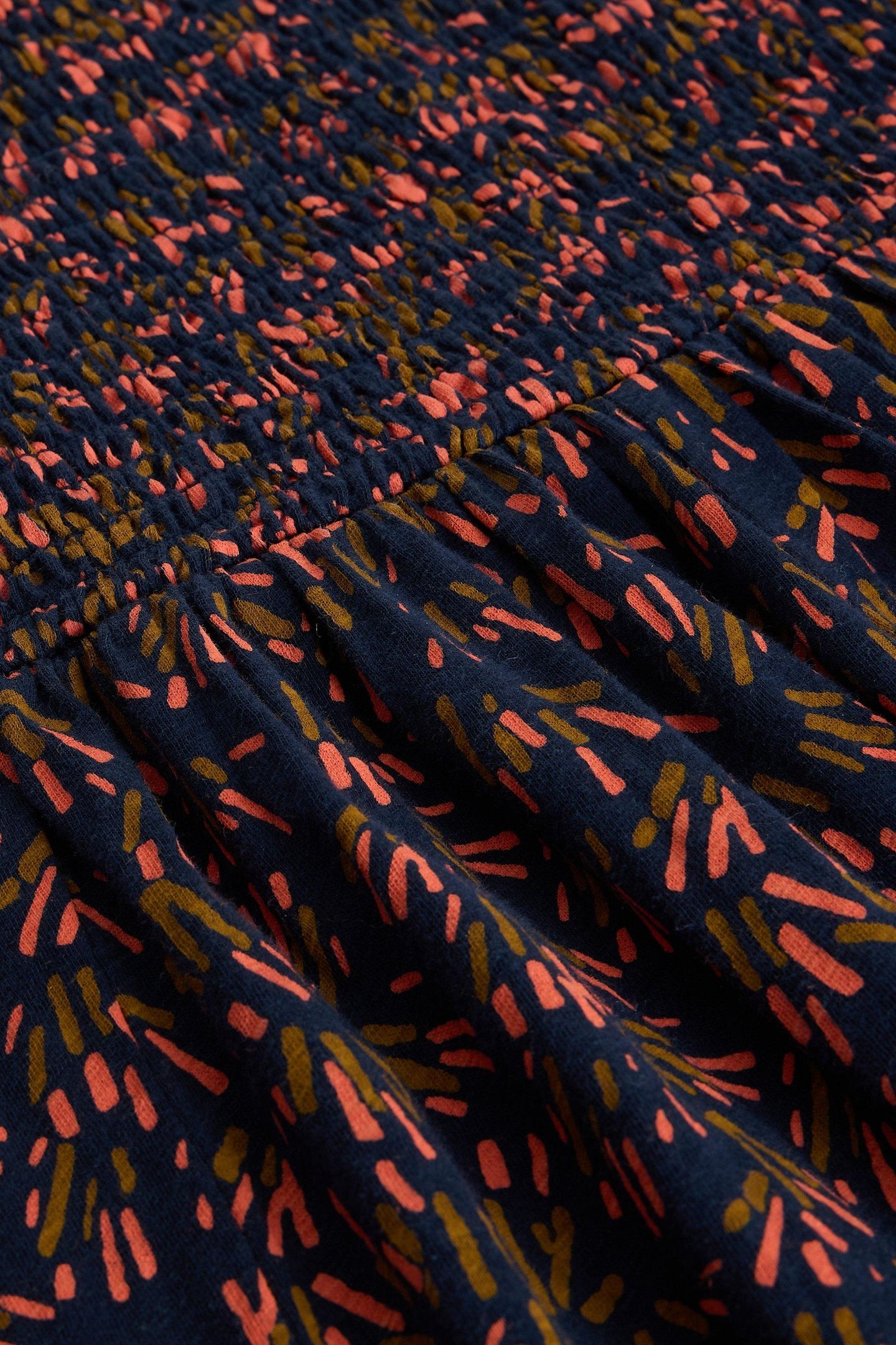 MAEVA JERSEY DRESS NAVY MULTI 5