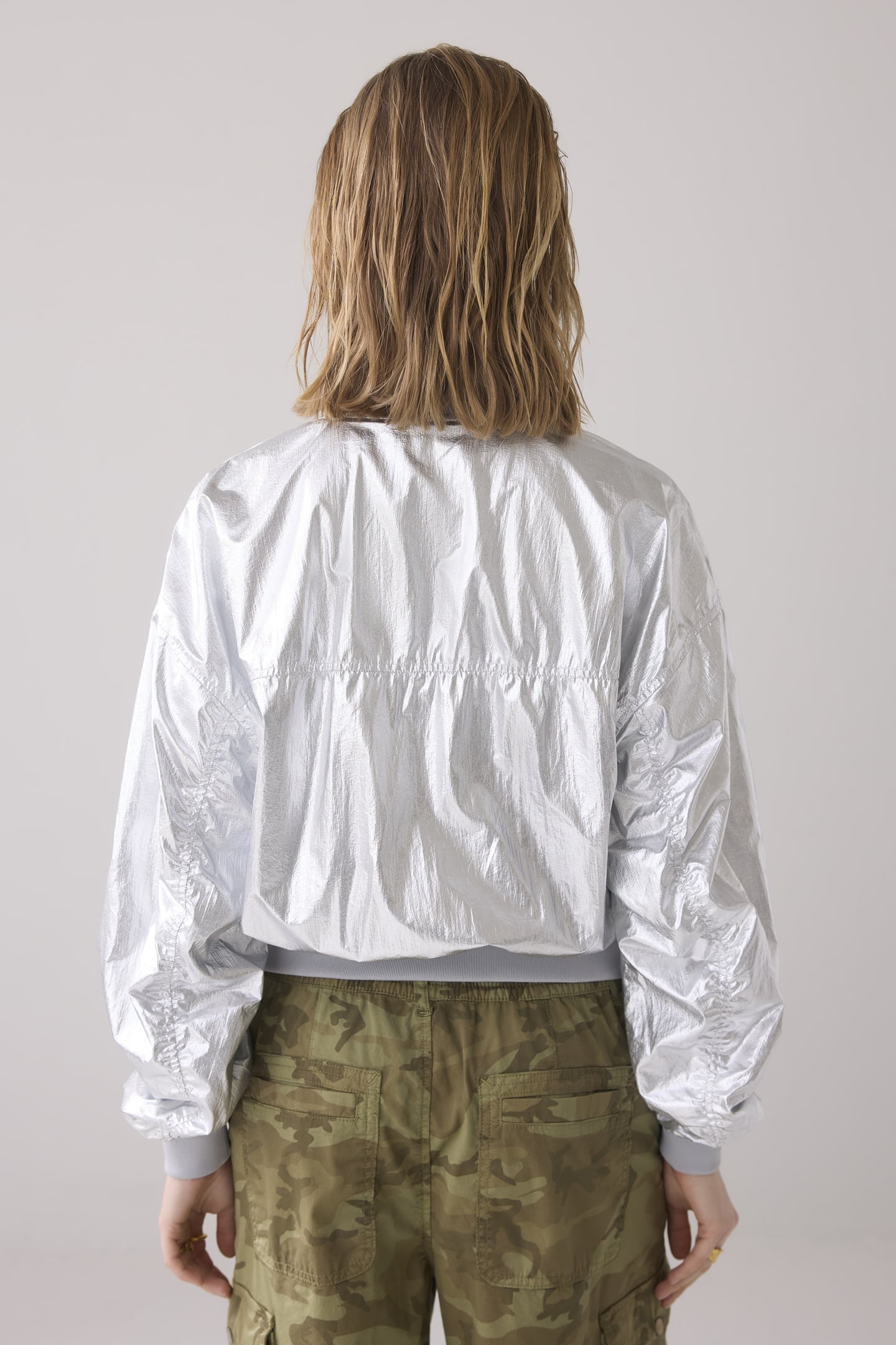 BOMBER METALLIC SILVER 3