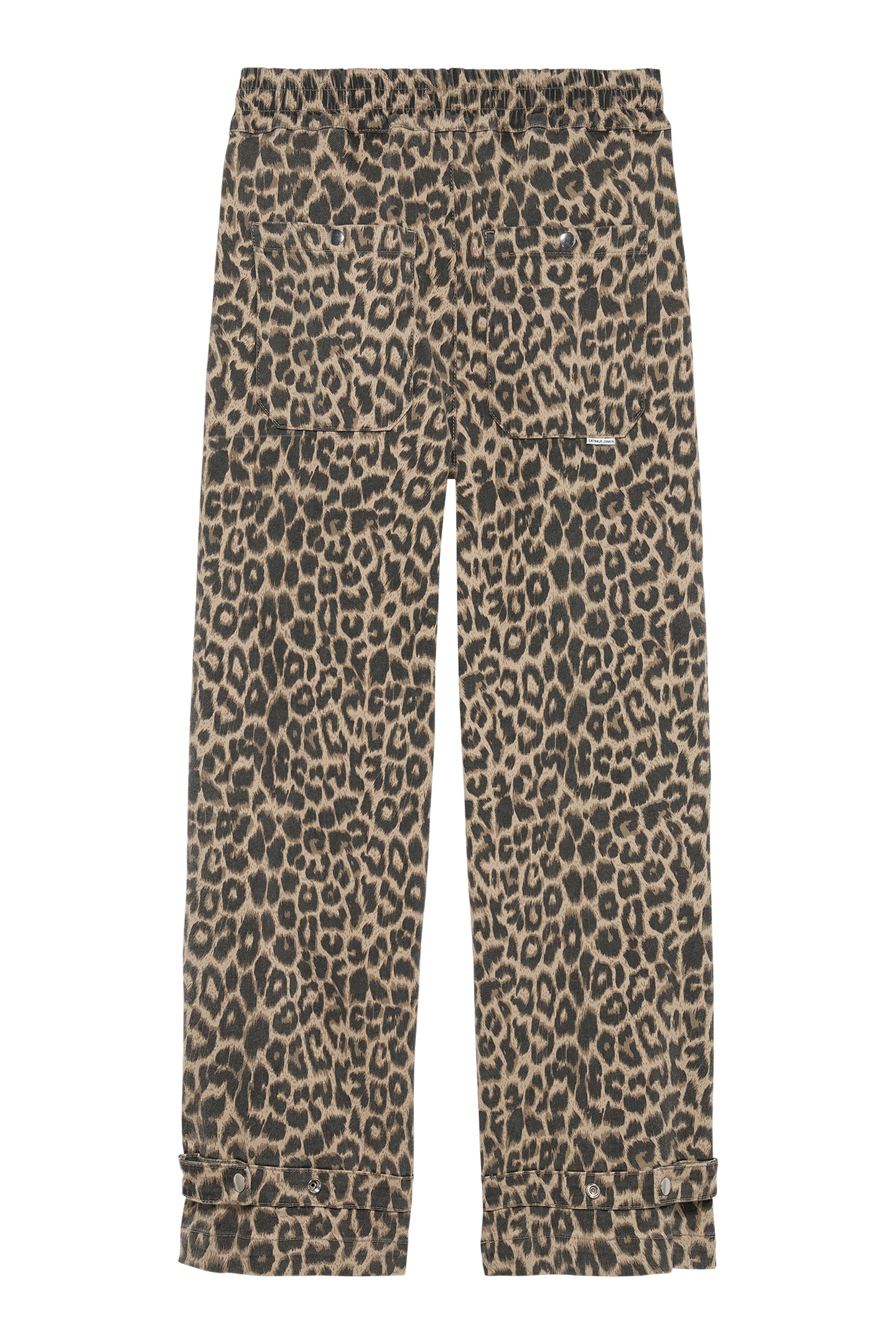 LEOPARD TROUSERS SESAME 5