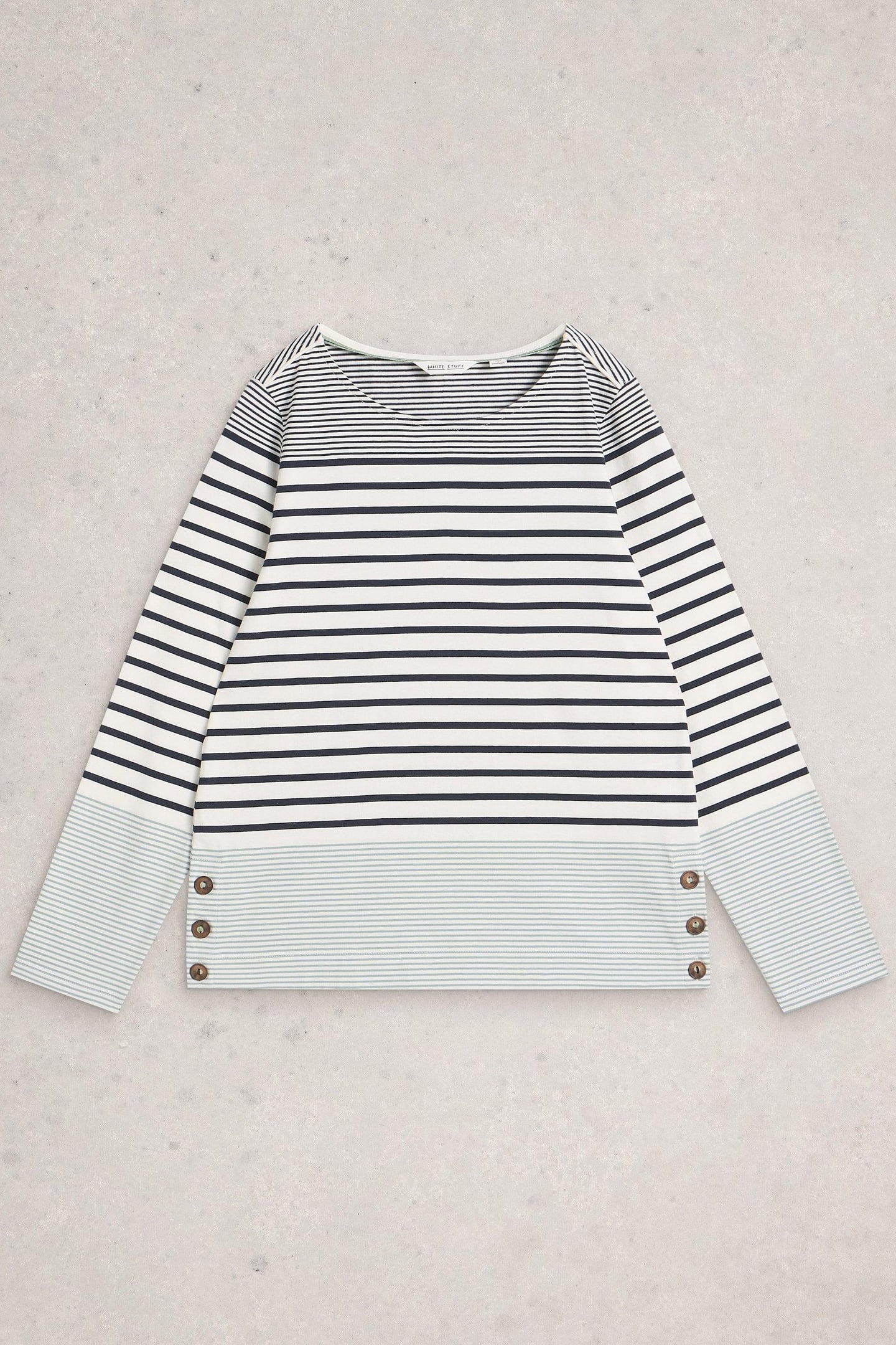 WILLOW LS TOP WHITE MULTI 3