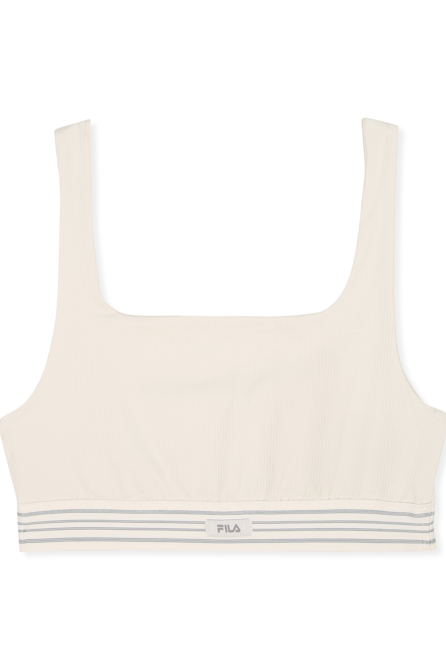 BELLAGIO RIBBED BRA TOP EGRET 5