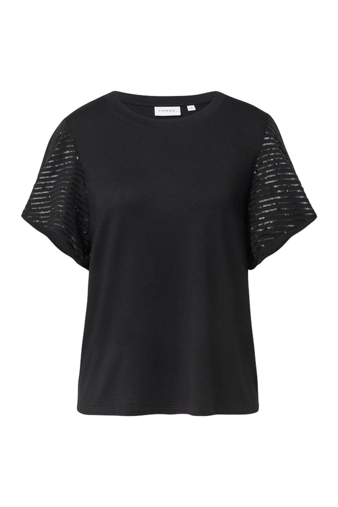 COMMA T-SHIRTS BLACK 4