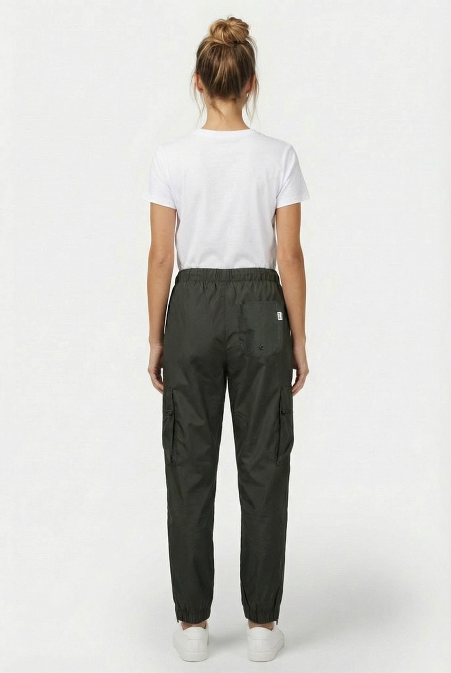 CARGO RAIN PANTS REGULAR W3 GREEN UNISEX 3