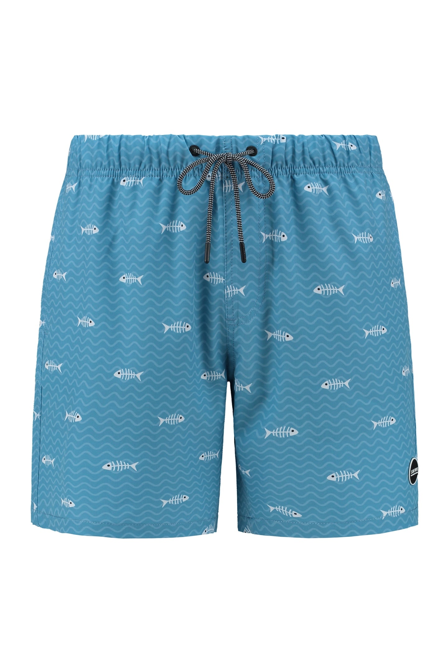 SWIM SHORTS FISH BONE CANADIAN BLUE 5