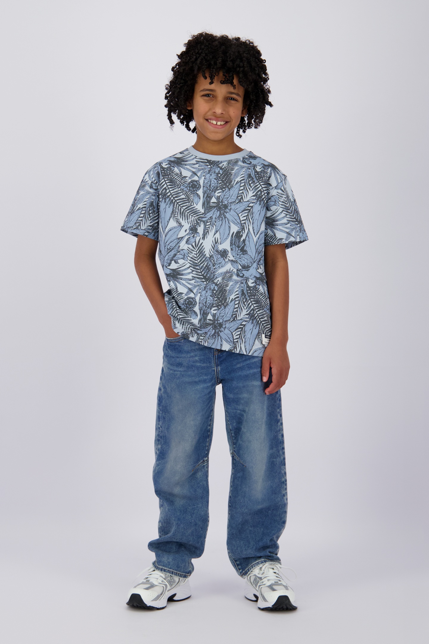 Vingino Hucan Faded Blue Taille: 10 | T-Shirts Outlet | kids | Bleu