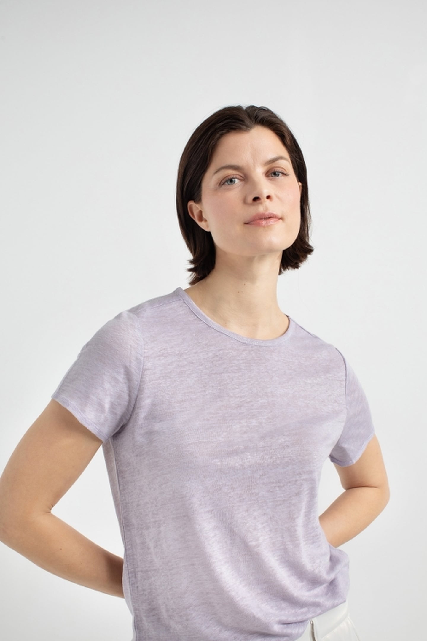 JOAN T-SHIRT LIGHT LILAC 2