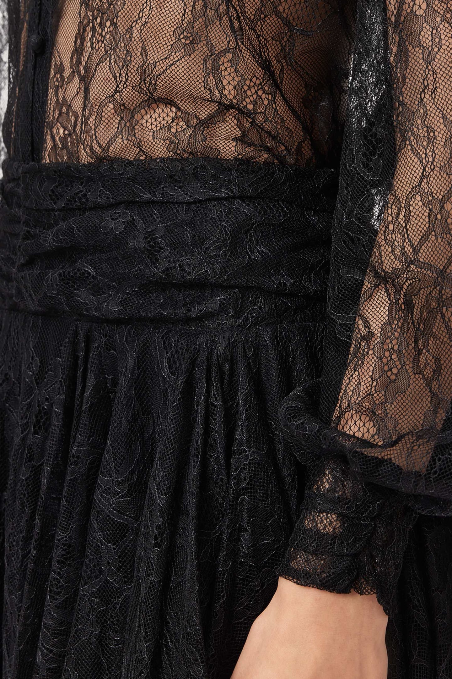 ATHENA LACE SKIRT BLACK 8
