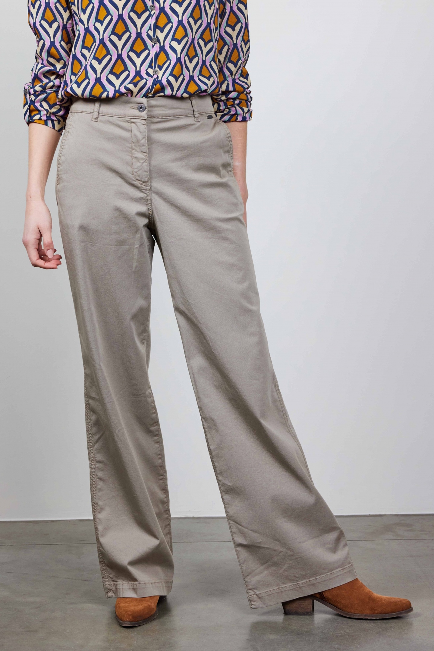 WIDE LEG PANTS ROYCE IN FALLEN ROCK 2