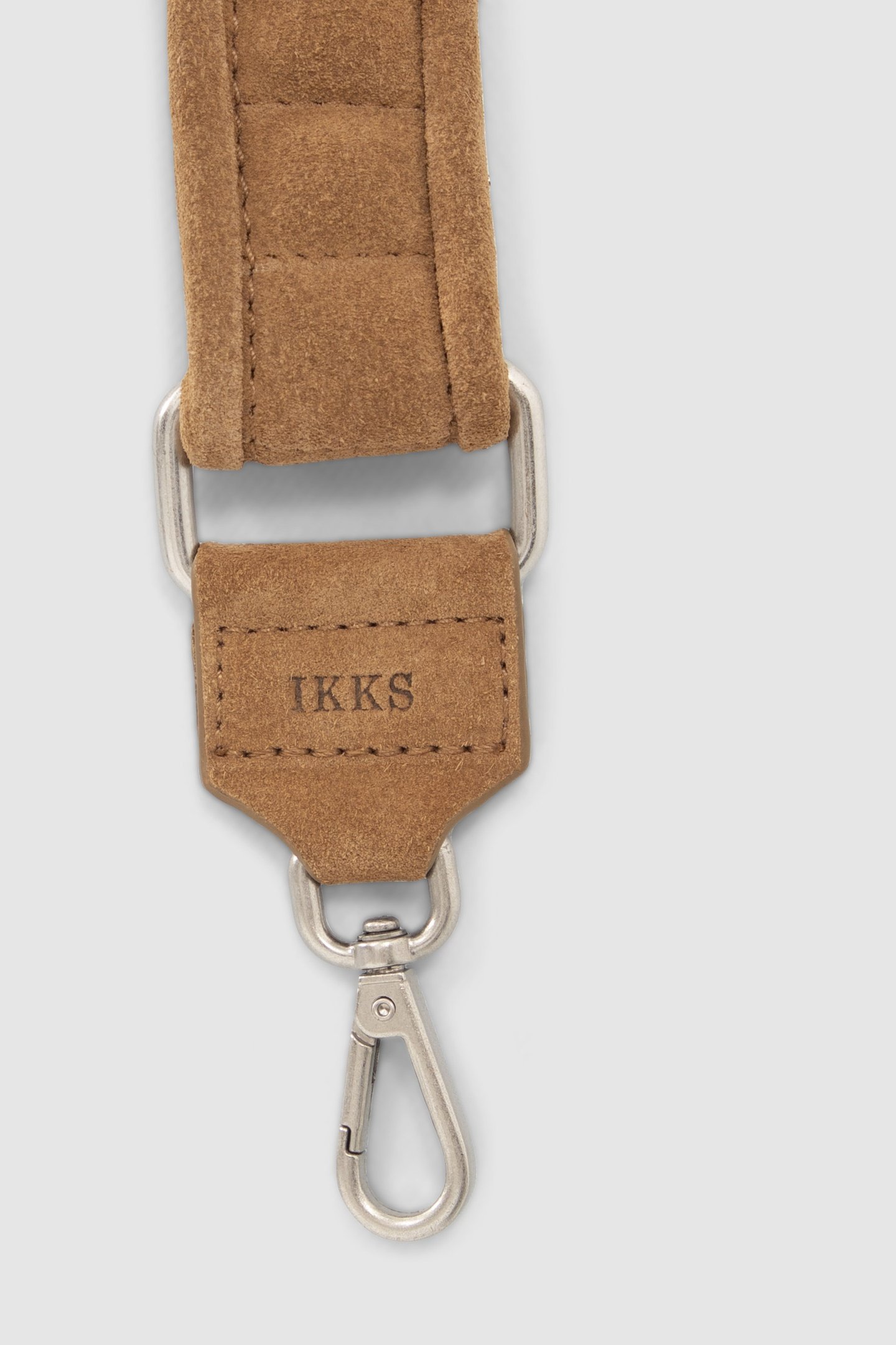 THE 111 SHOULDER STRAP IN SAND SUEDE COWHIDE WOMEN 4