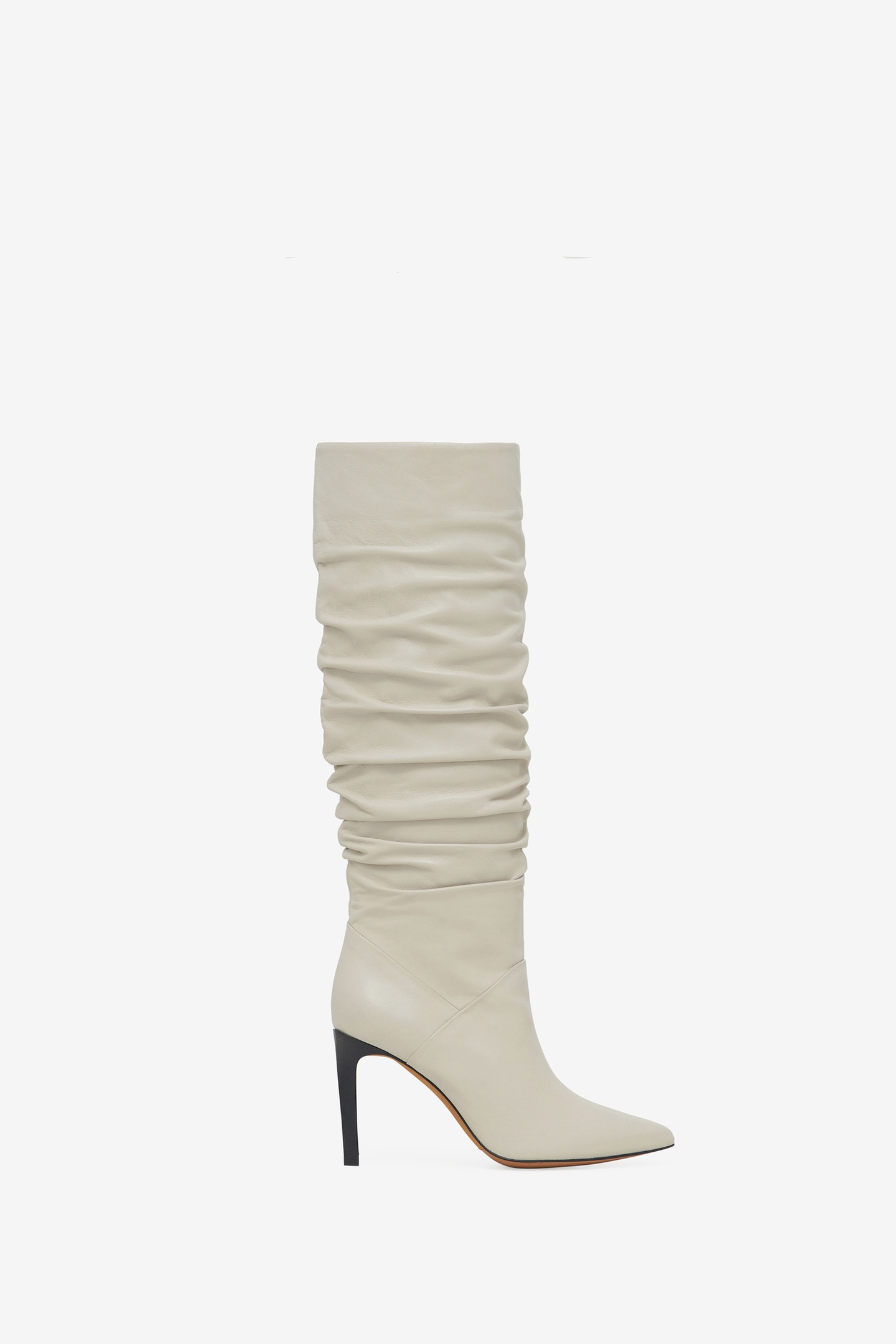 SHEELY HIGH BOOTS OYSTER GREY 1