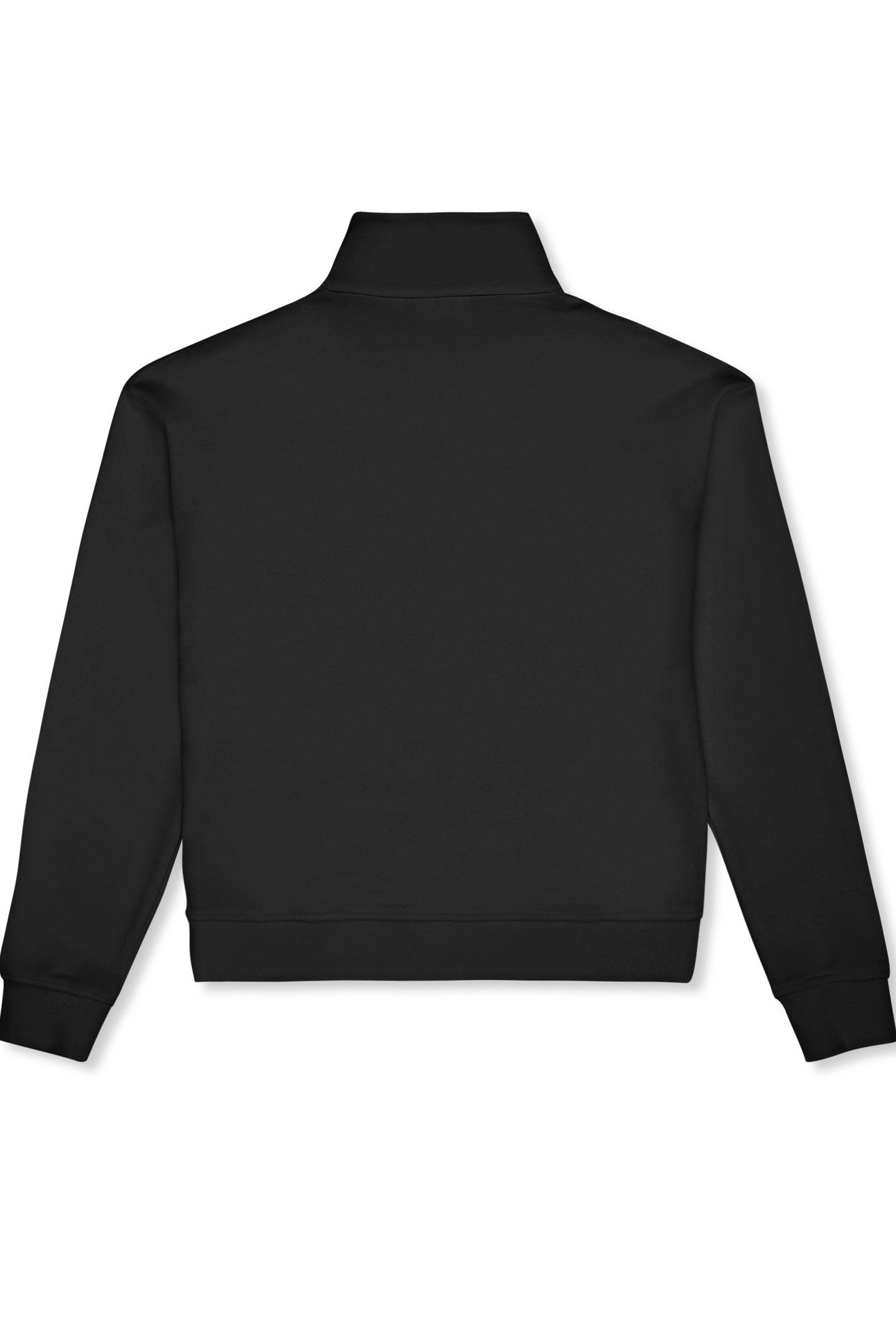 PARELLA RELAXED HALF-ZIP SWEATSHIRT BLACK-BRIGHT WHITE 4
