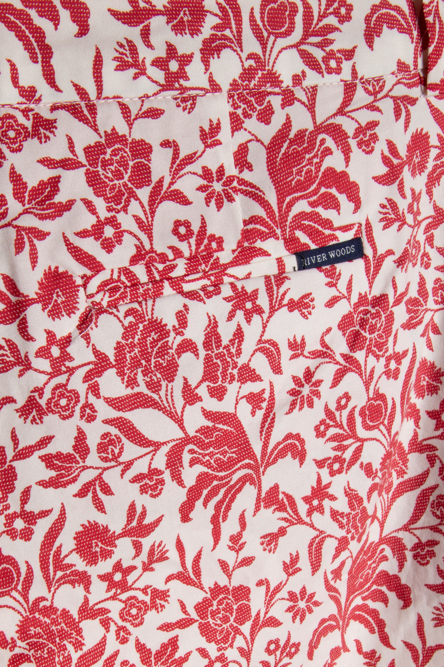 COTTON PANTS WITH PLEATS RED 4